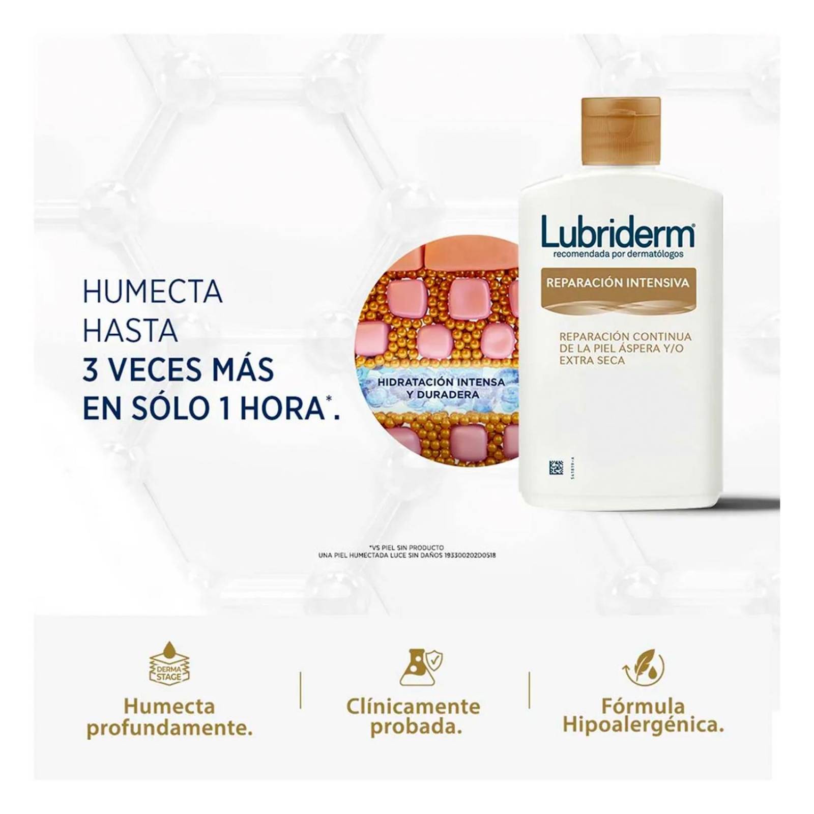 Crema Corporal Lubriderm Reparación Intensiva 200 ml 