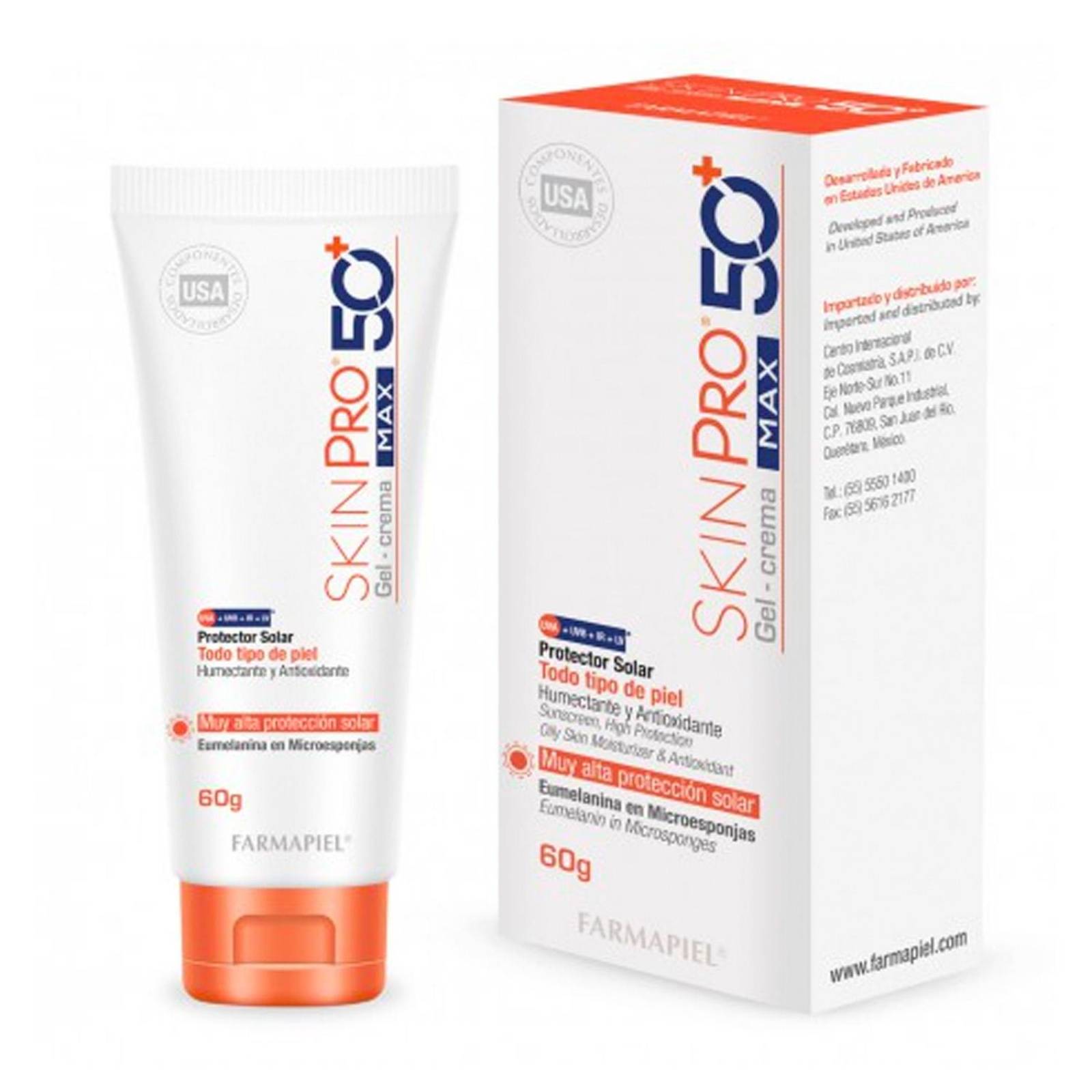 Fotoprotector SkinPro Max 50+ 60 gr 