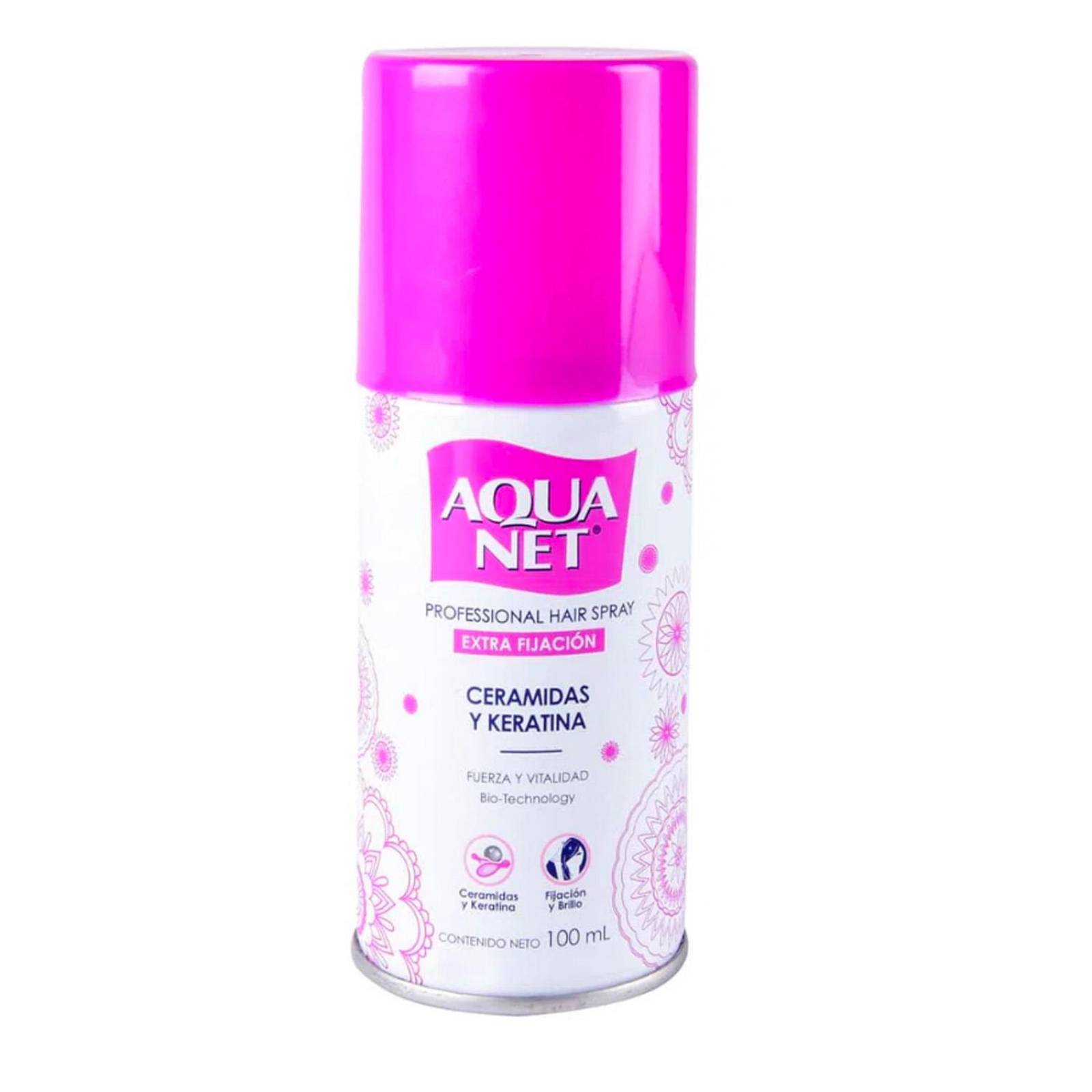 Spray Fijador Aqua Net Extra Fijación 100 ml 