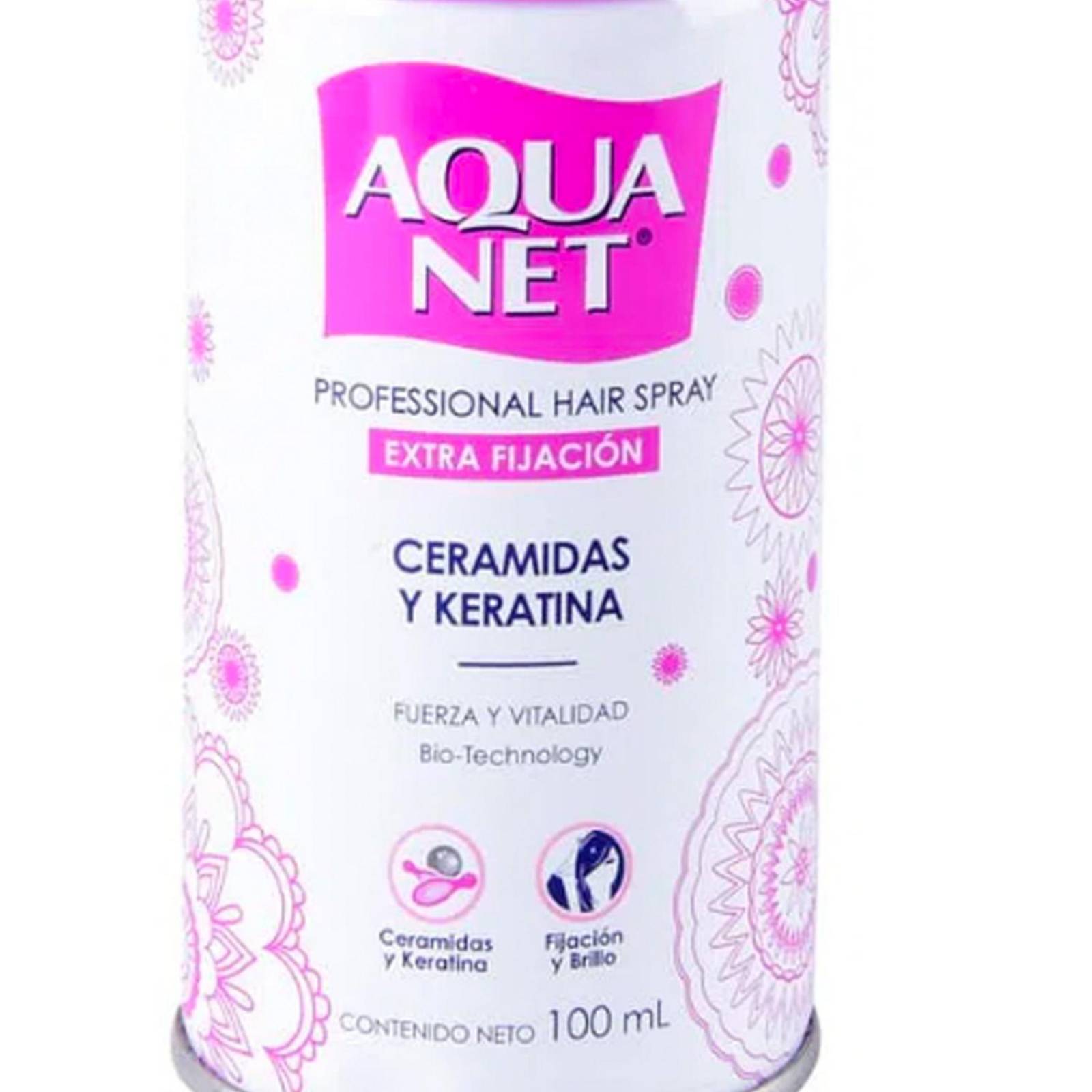 Spray Fijador Aqua Net Extra Fijación 100 ml 