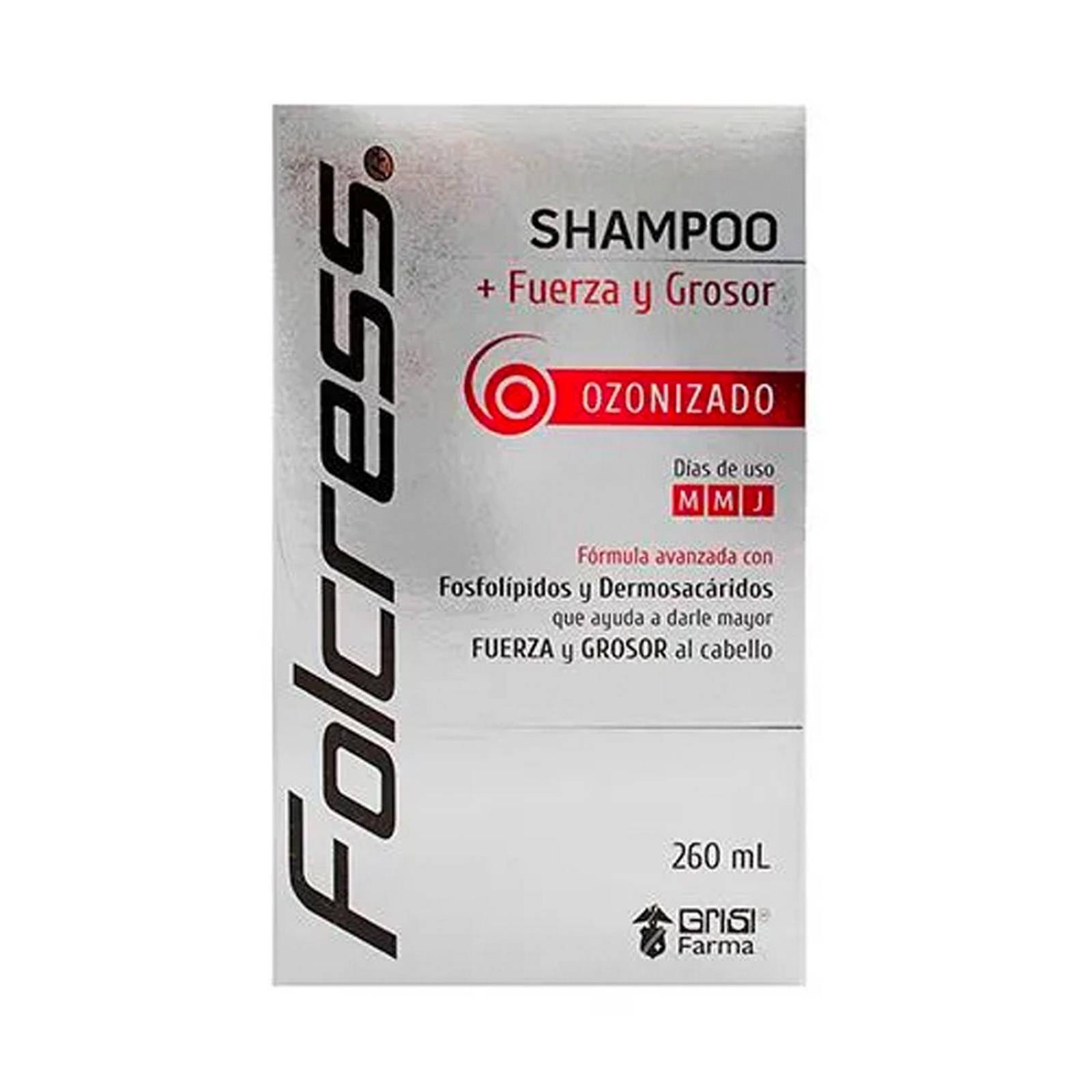 Shampoo Folcress Reparador Capilar 260 ml 