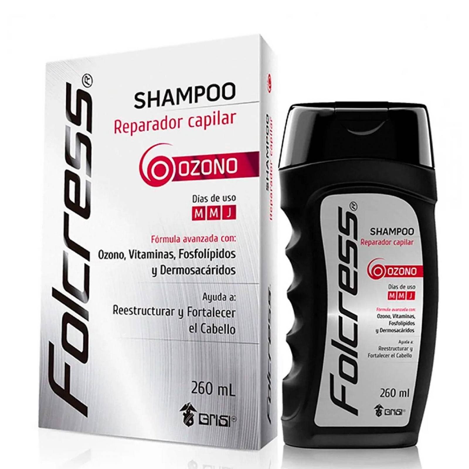 Shampoo Folcress Reparador Capilar 260 ml 