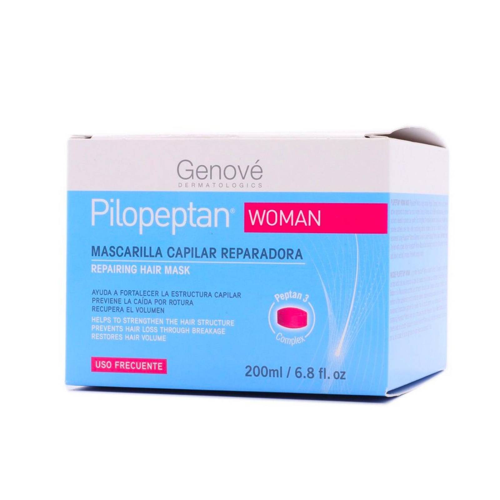Mascarilla Capilar Genové Pilopeptan Woman 200 ml 