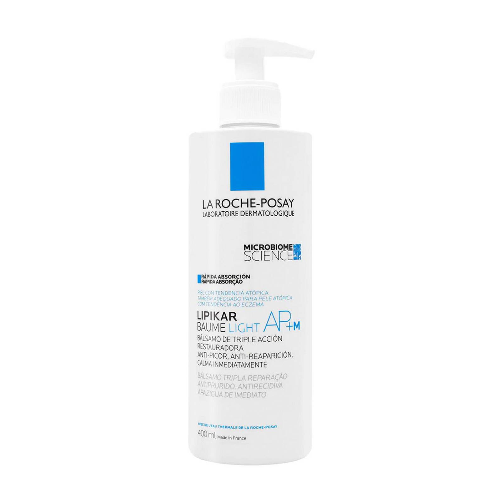 Bálsamo La Roche Posay Lipikar Baume Light AP+M 400 ml 