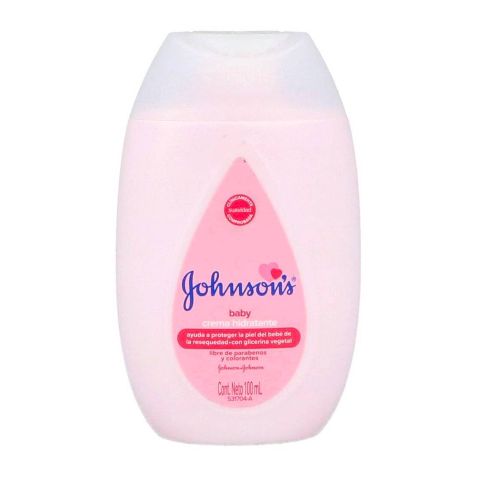 Crema Hidratante Johnson´s Baby 100 ml 