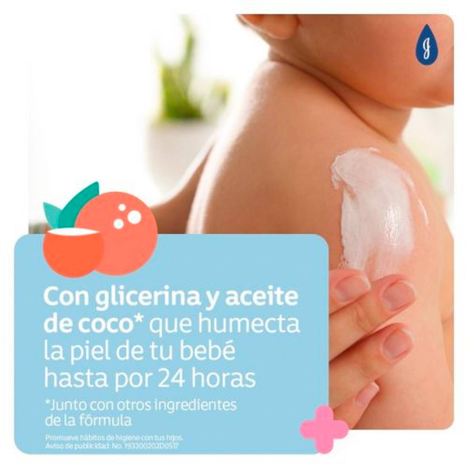 Crema Hidratante Johnson´s Baby 100 ml 