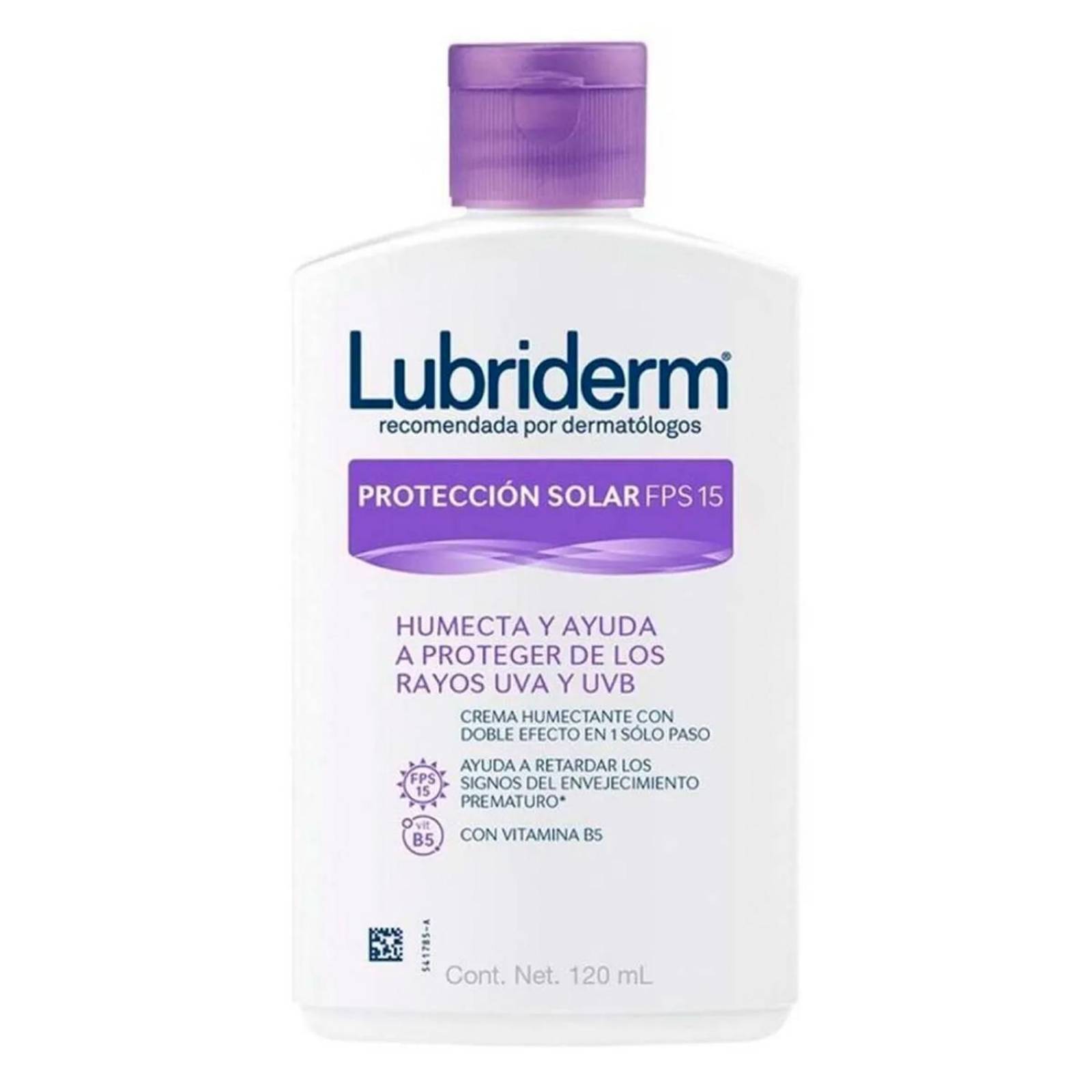 Crema Corporal Lubriderm UV Protección Solar 120 ml 