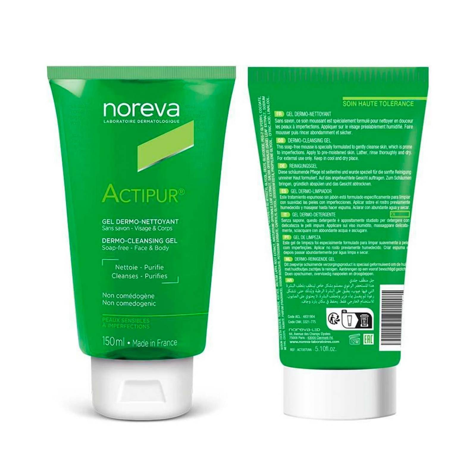 Gel Dermo-Limpiador Actipur Facial 150 ml 