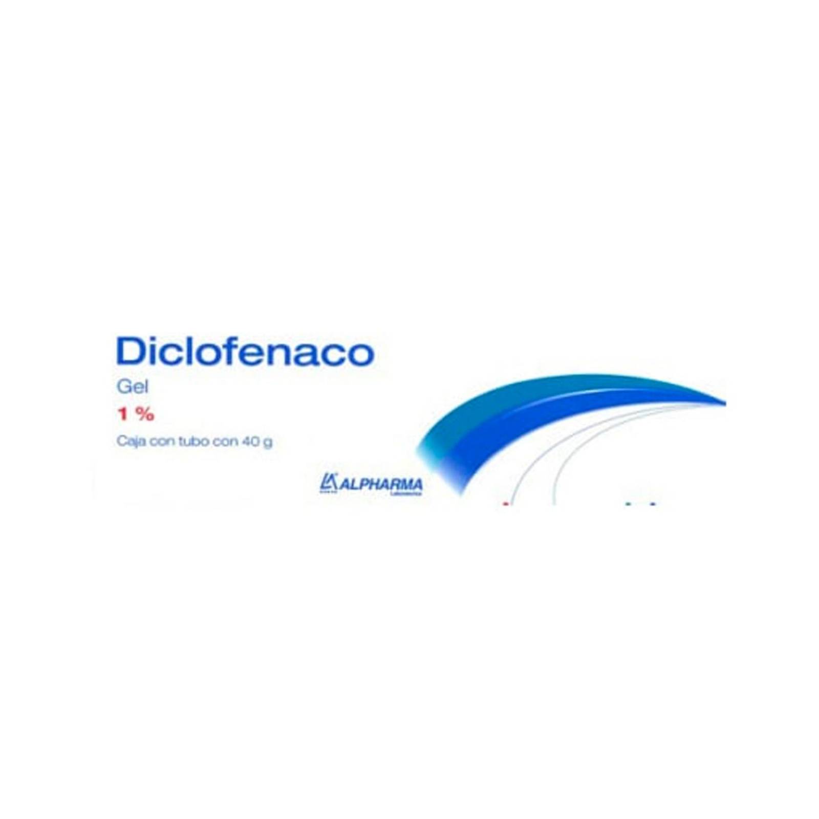 Gel Alpharma Diclofenaco 1% 40 gr 