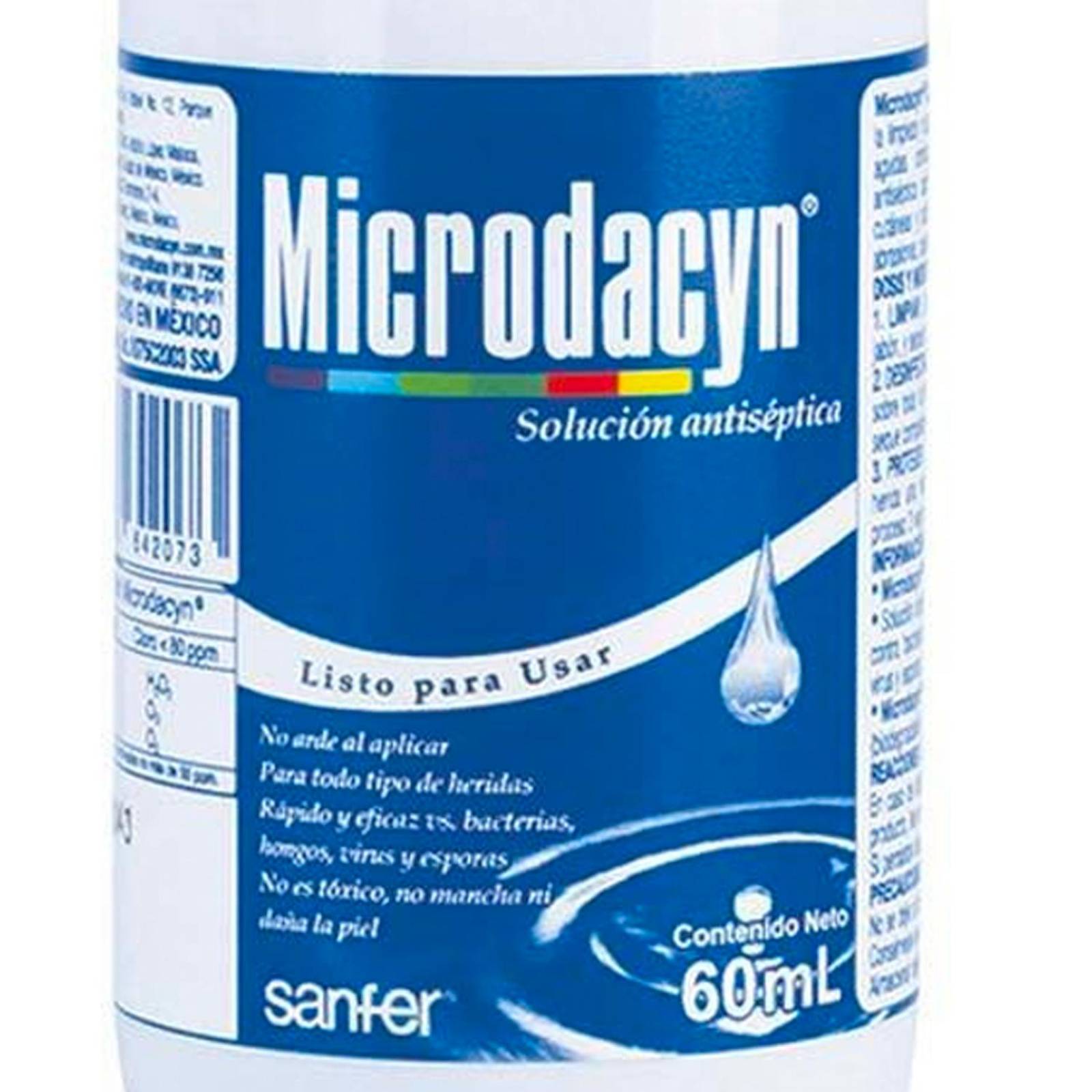 Solución Antiséptica Microdacyn 60 ml 