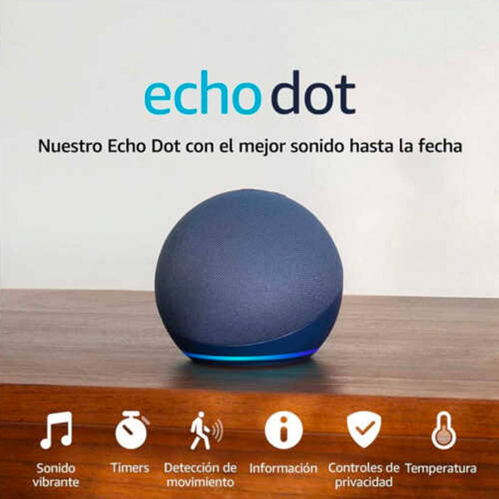 Alexa Echo Dot 5th Gen Blue Reacondicionado 