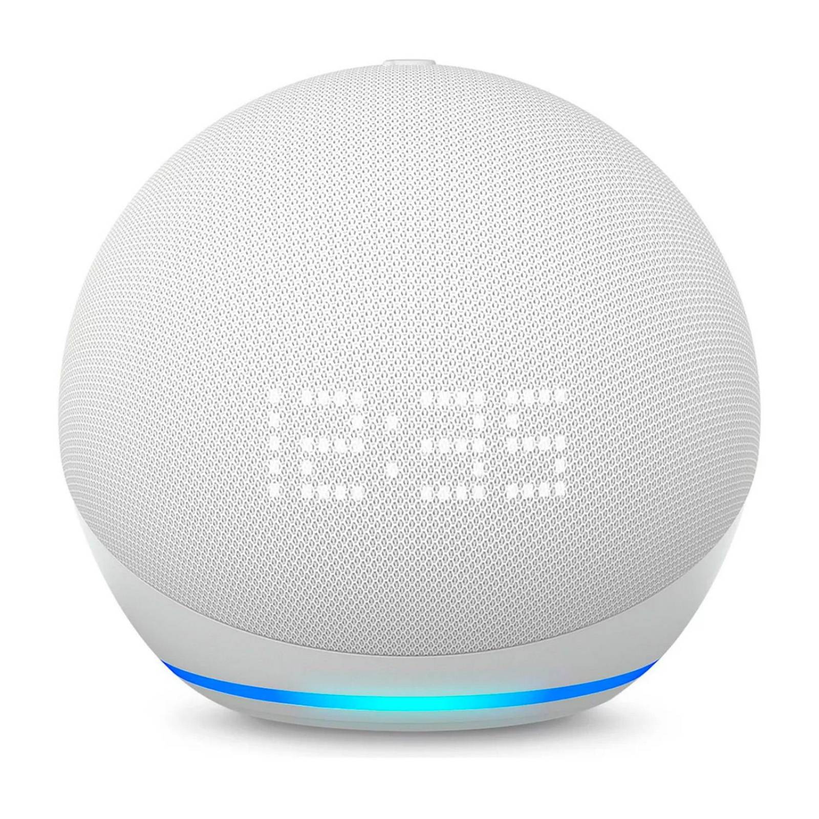 Alexa Echo Dot With Clock 5th Gen Glacier White Reacondicionado 