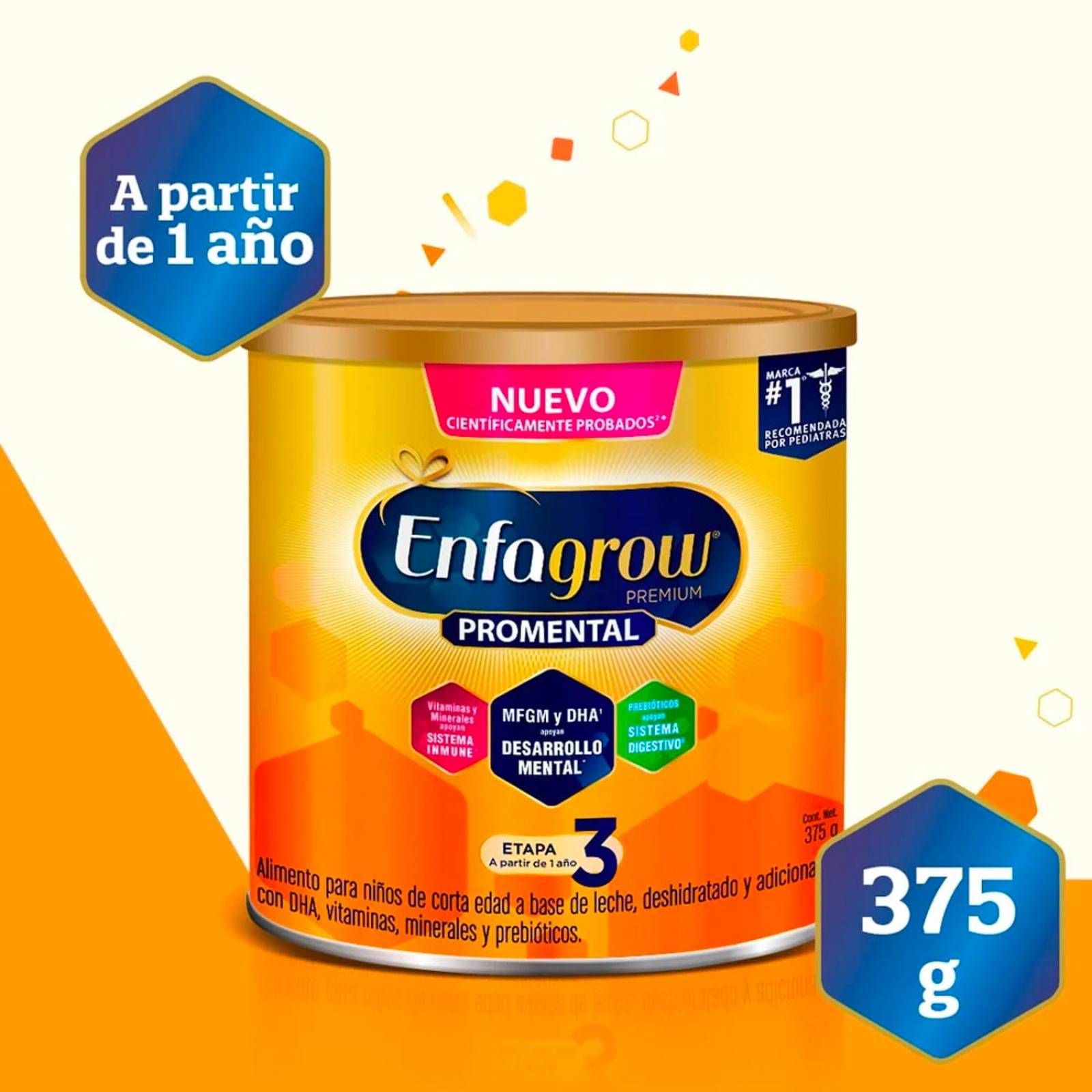 Fórmula Infantil Enfagrow Premium Promental Etapa 3 800 gr