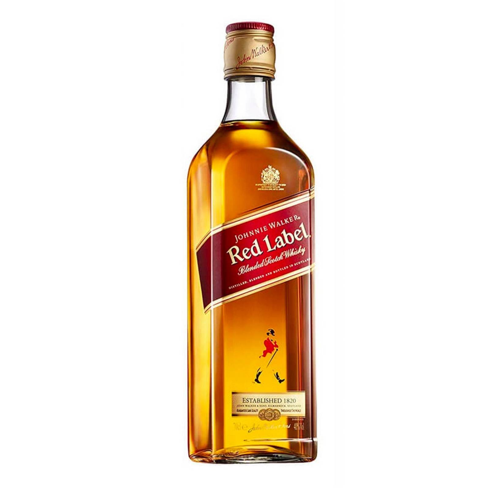 Pack de 2 Whisky Johnnie Walker Red Label 200 ml