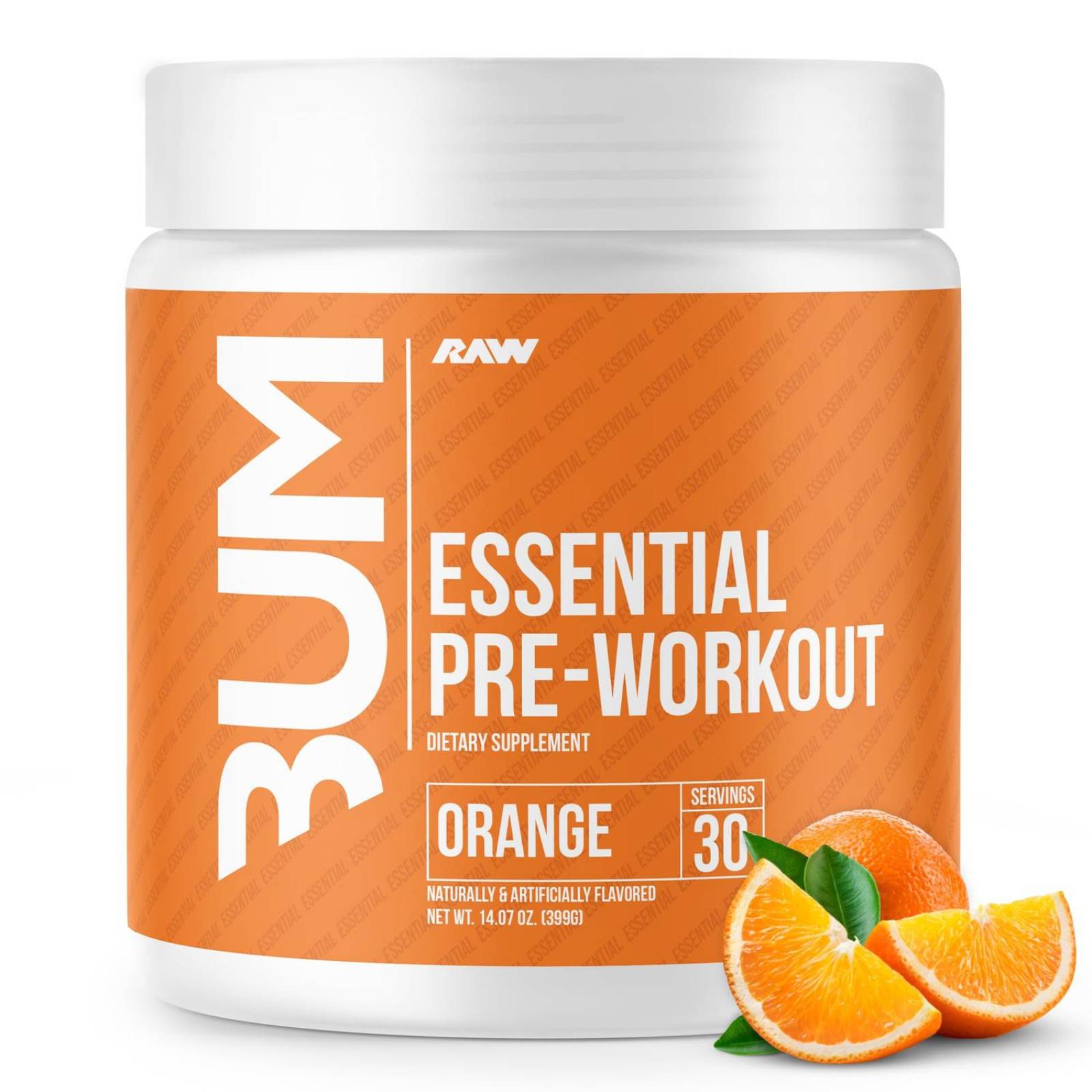 Pre entrenamiento óxido nítrico RAW CBUM ESSENTIAL PRE WORKOUT 30 SERV 