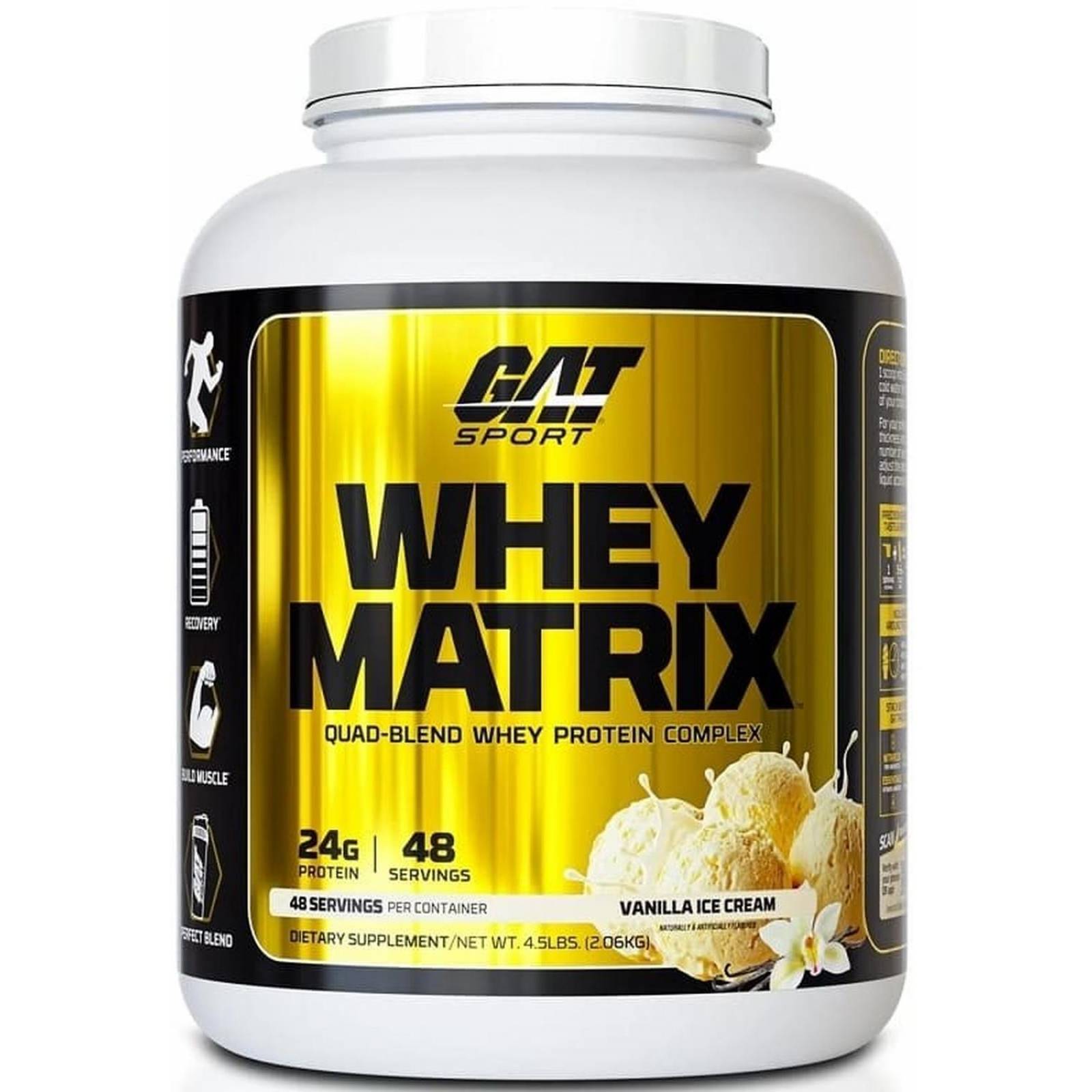 Proteína GAT WHEY MATRIX 4.5 Lbs 