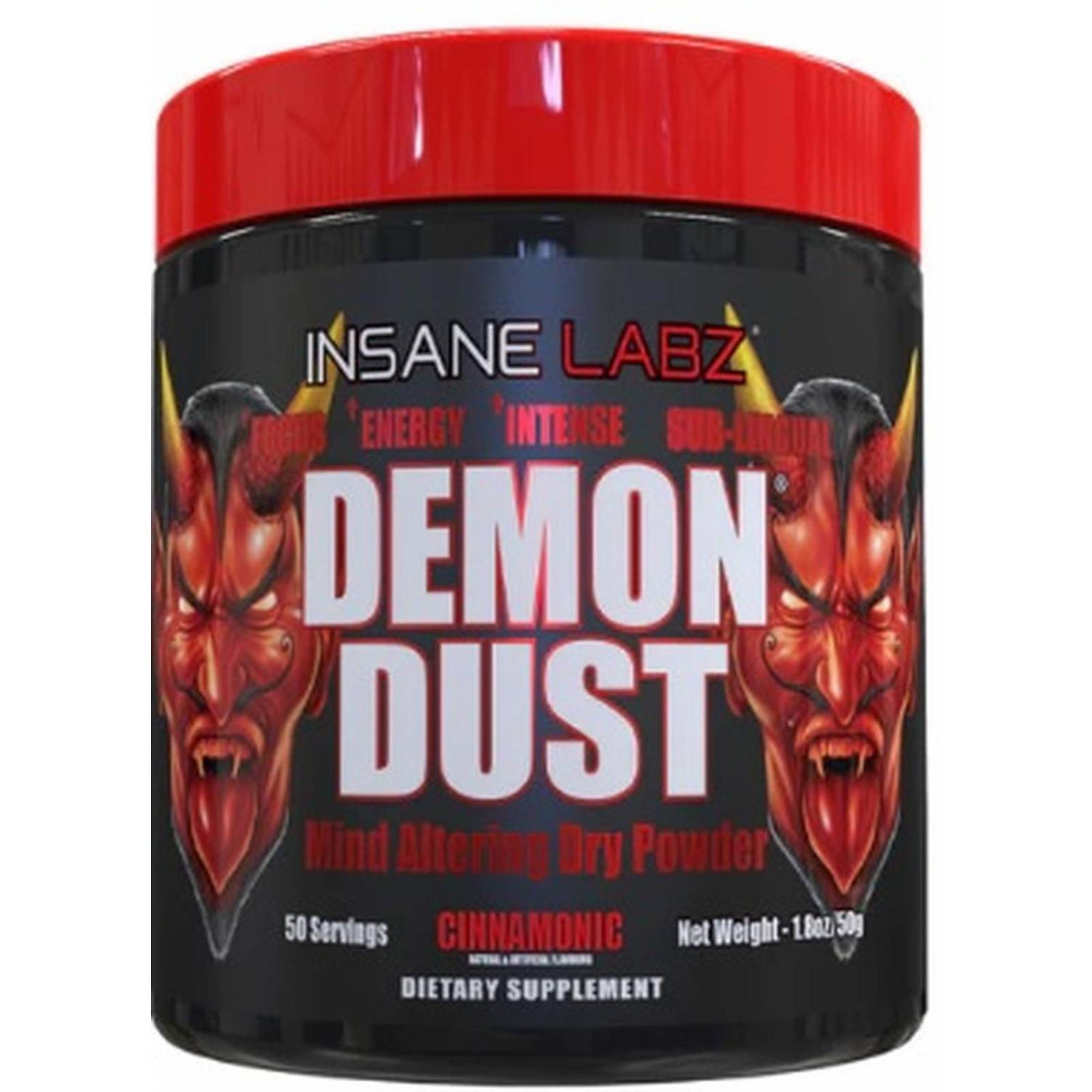 Pre entrenamiento óxido nítrico INSANE LABZ DEMON DUST 50 SERV 