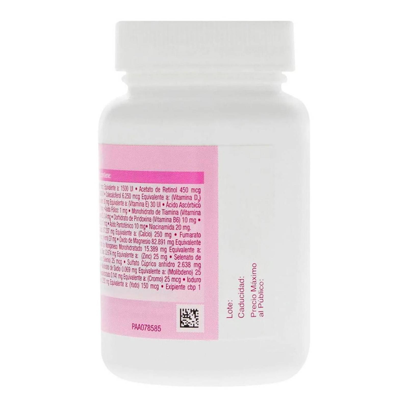 Multivitamínico Nestlé Materna 30 tabletas 