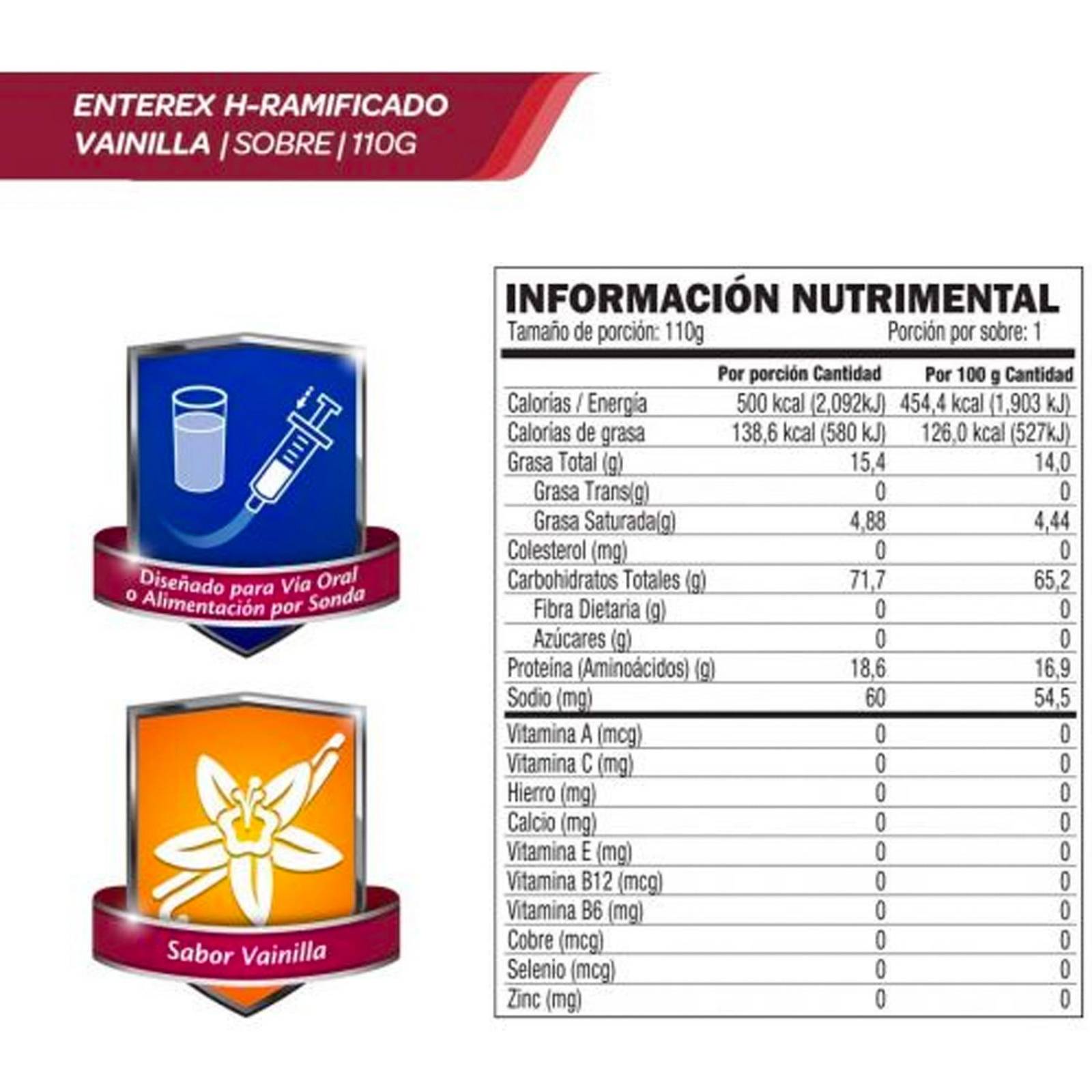 Suplemento Enterex HPT 110 gr 