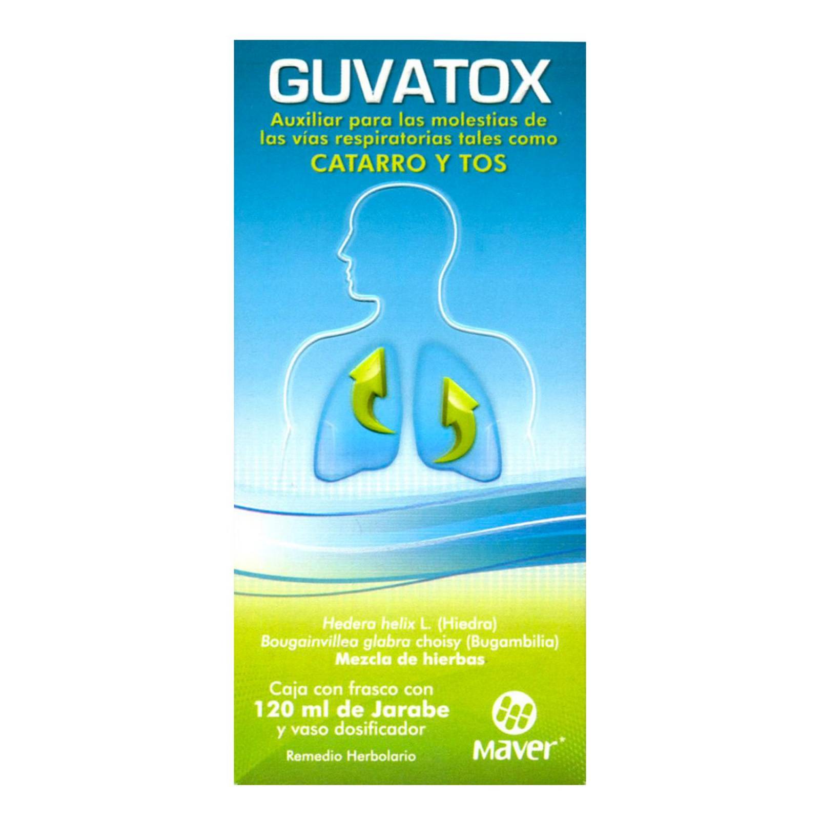 Jarabe Guvatox 120 ml 