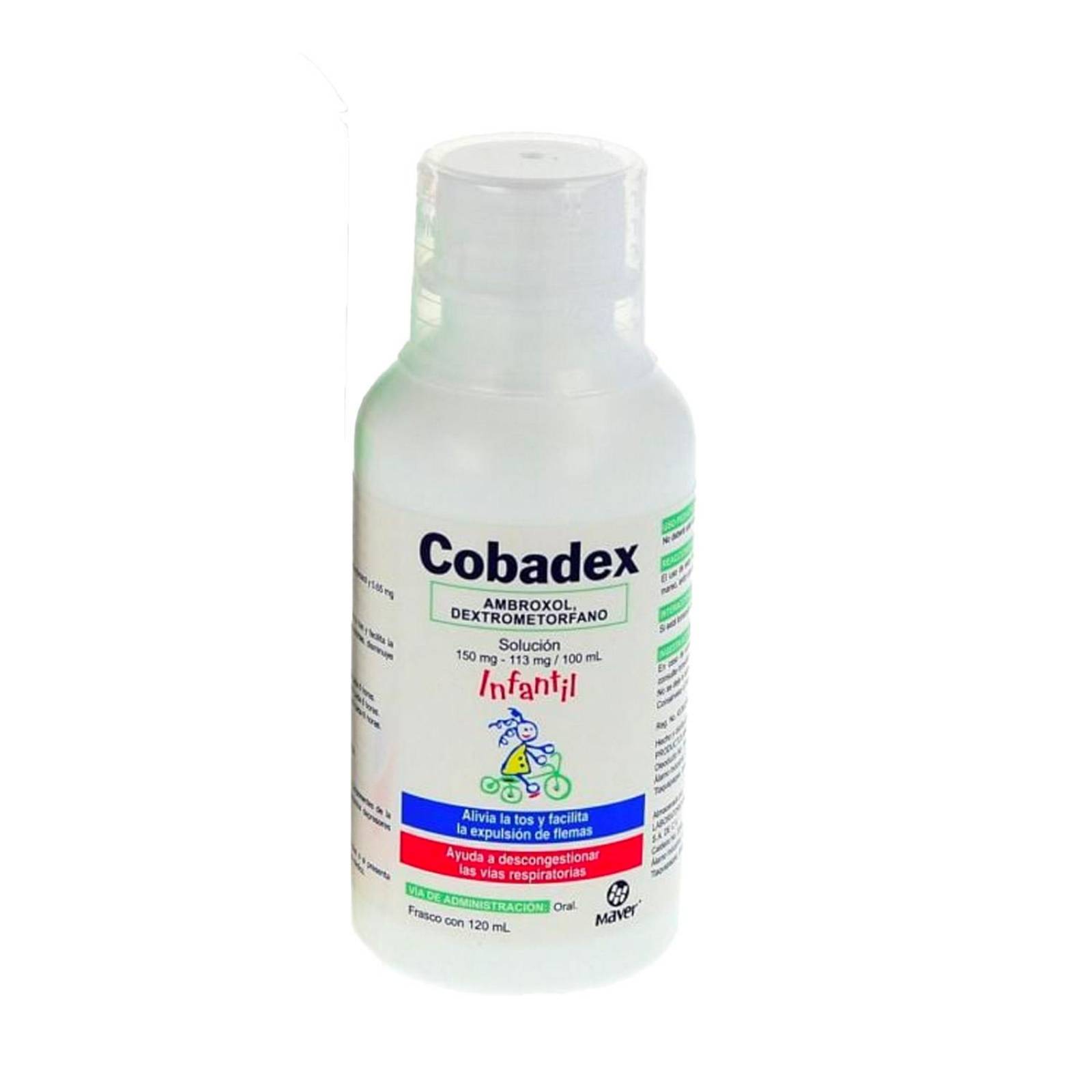 Solución Cobadex Infantil 120 ml 