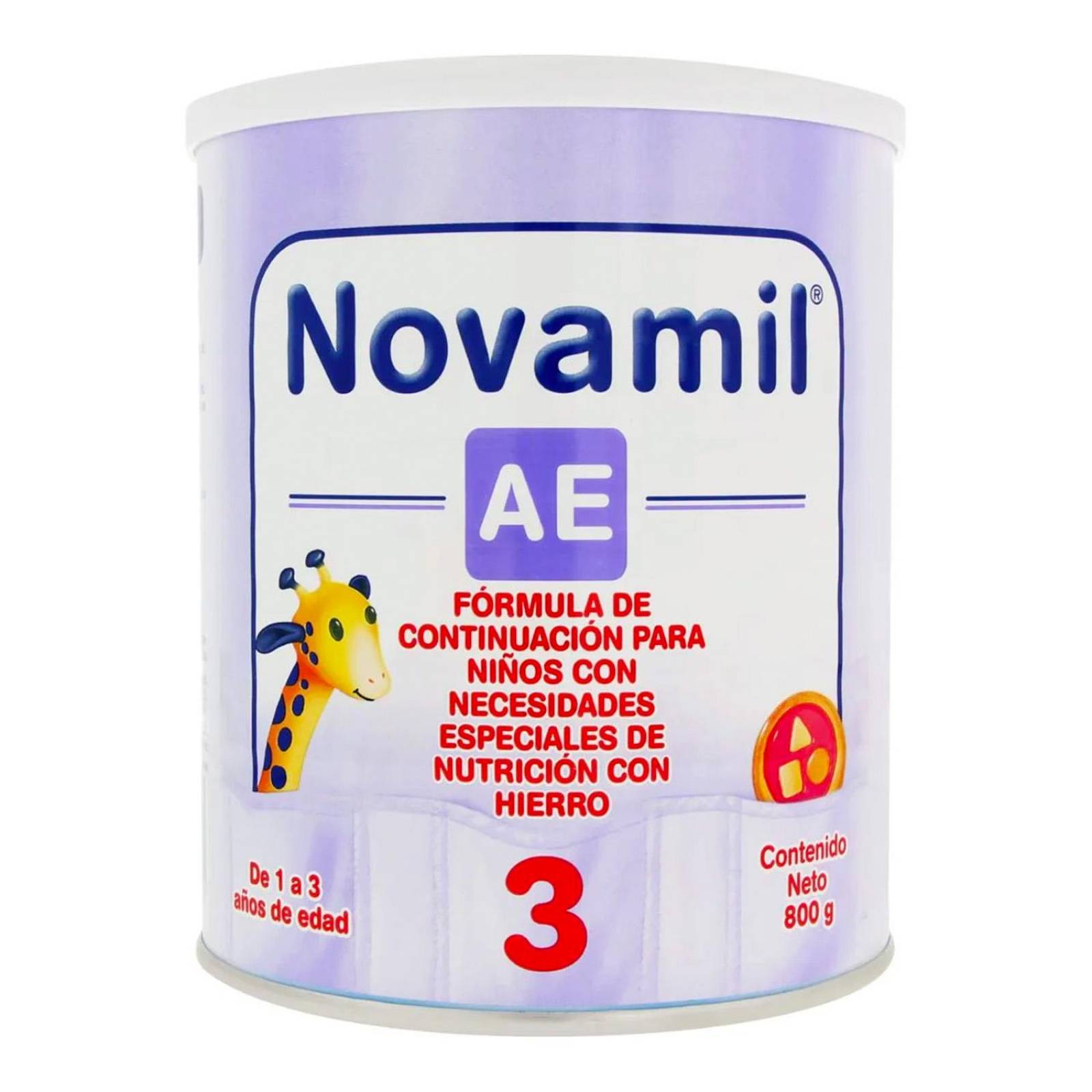 Fórmula Infantil Novamil AE Etapa 3 800 gr 