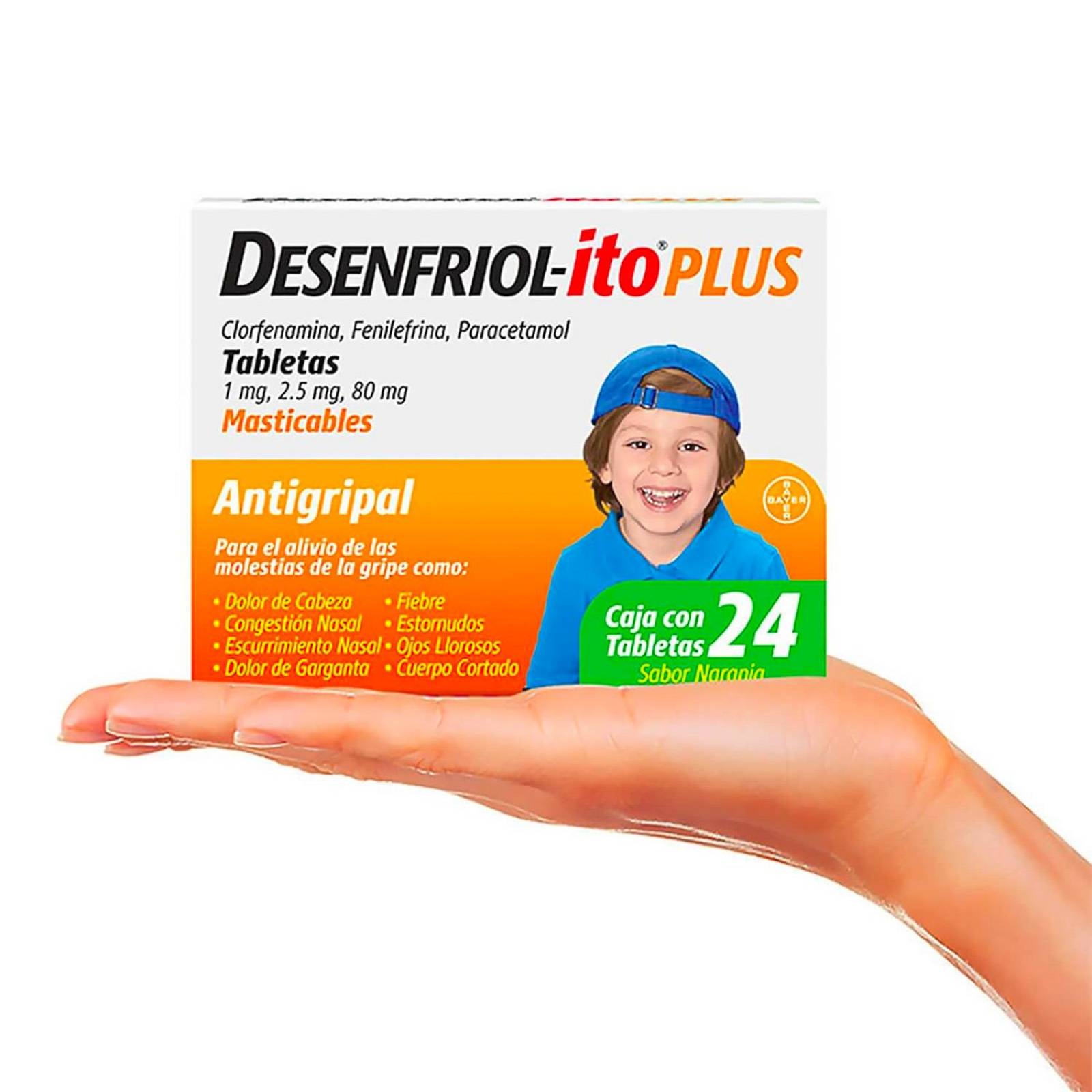 Antigripal Desenfriol-ito Plus 24 Tabletas 