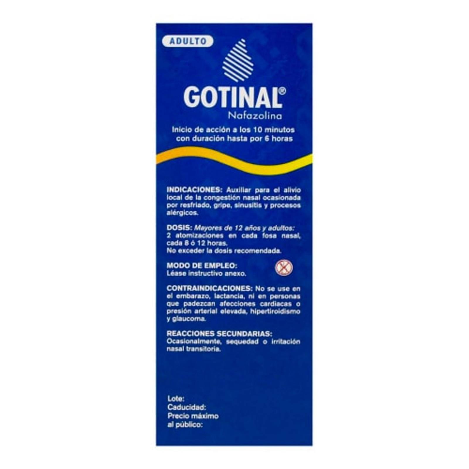 Spray Gotinal Adulto 15 ml 