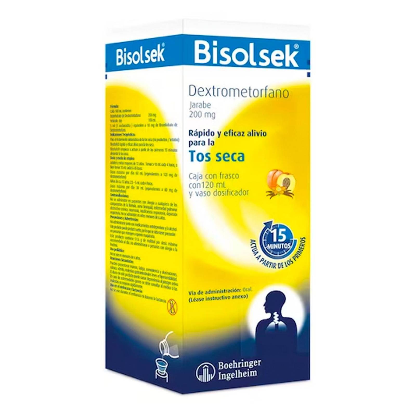 Jarabe Bisolsek Tos Seca 120 ml 