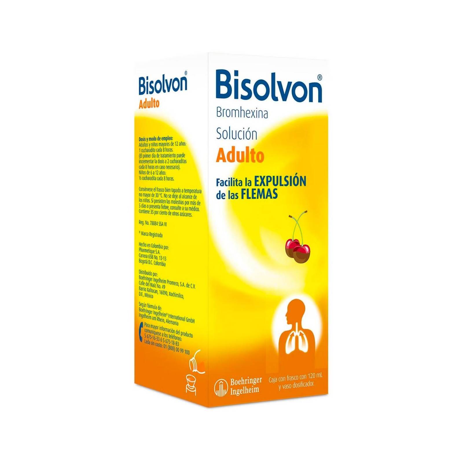 Solución Bisolvon Adulto 120 ml 