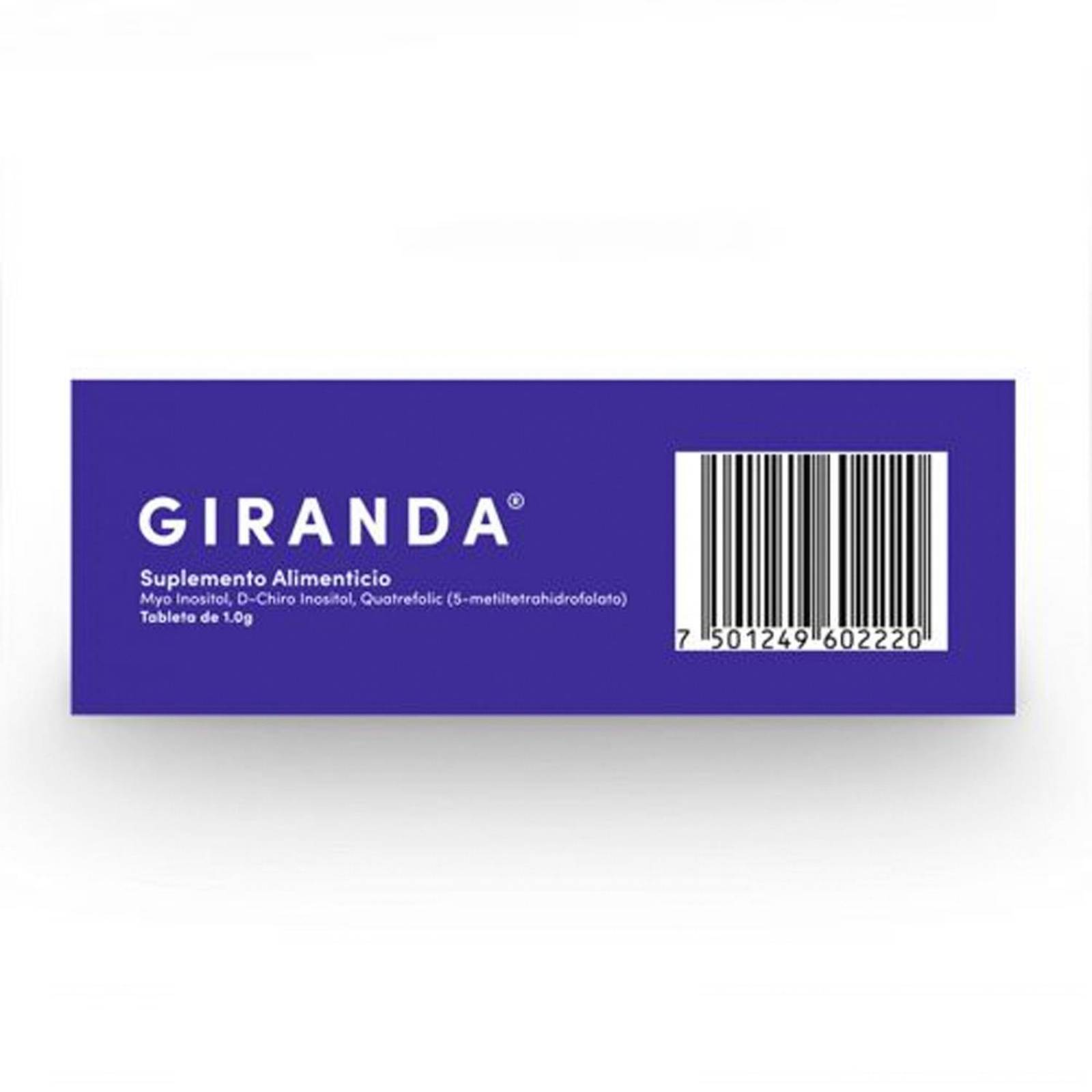 Suplemento Giranda 60 Tabletas 