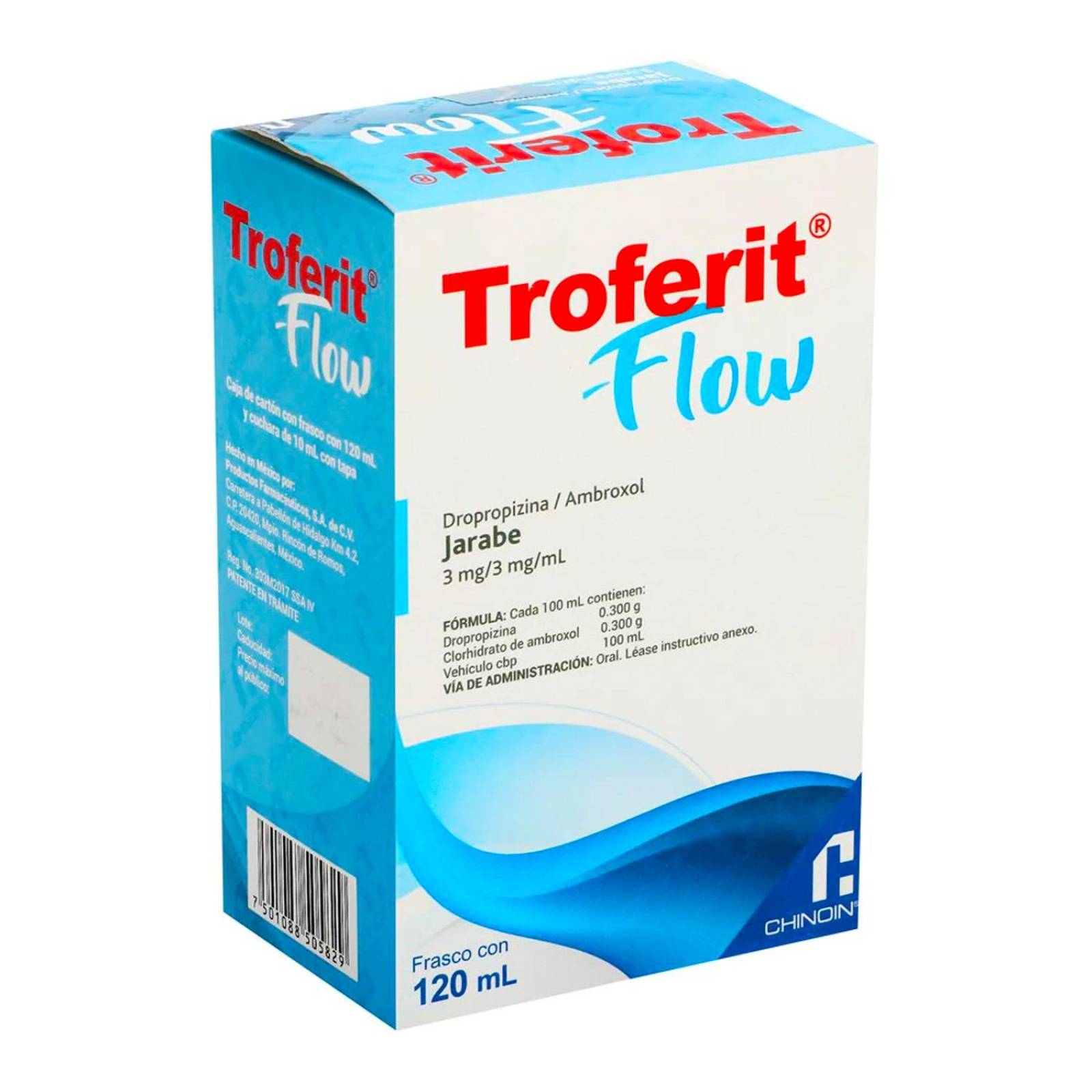 Jarabe Troferit Flow 120 ml 
