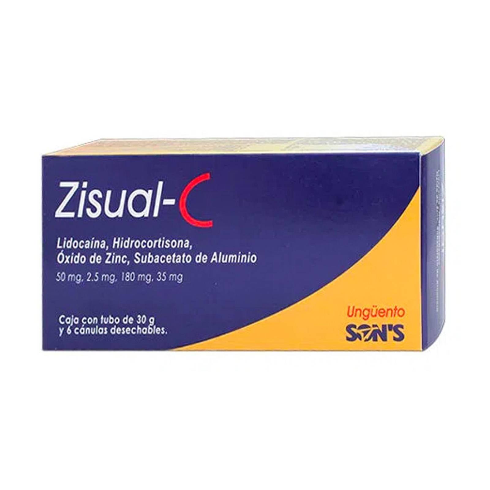 Ungüento Zisual-C tubo de 30 gr 