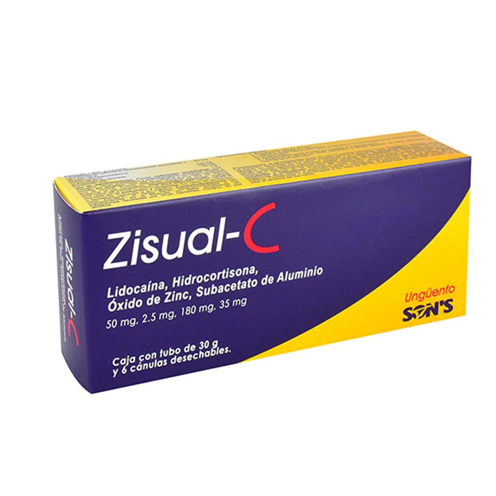 Ungüento Zisual-C tubo de 30 gr 