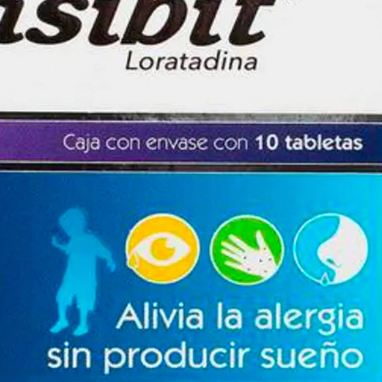 Loratadina Sensibit Orodispersable 10 tabletas 