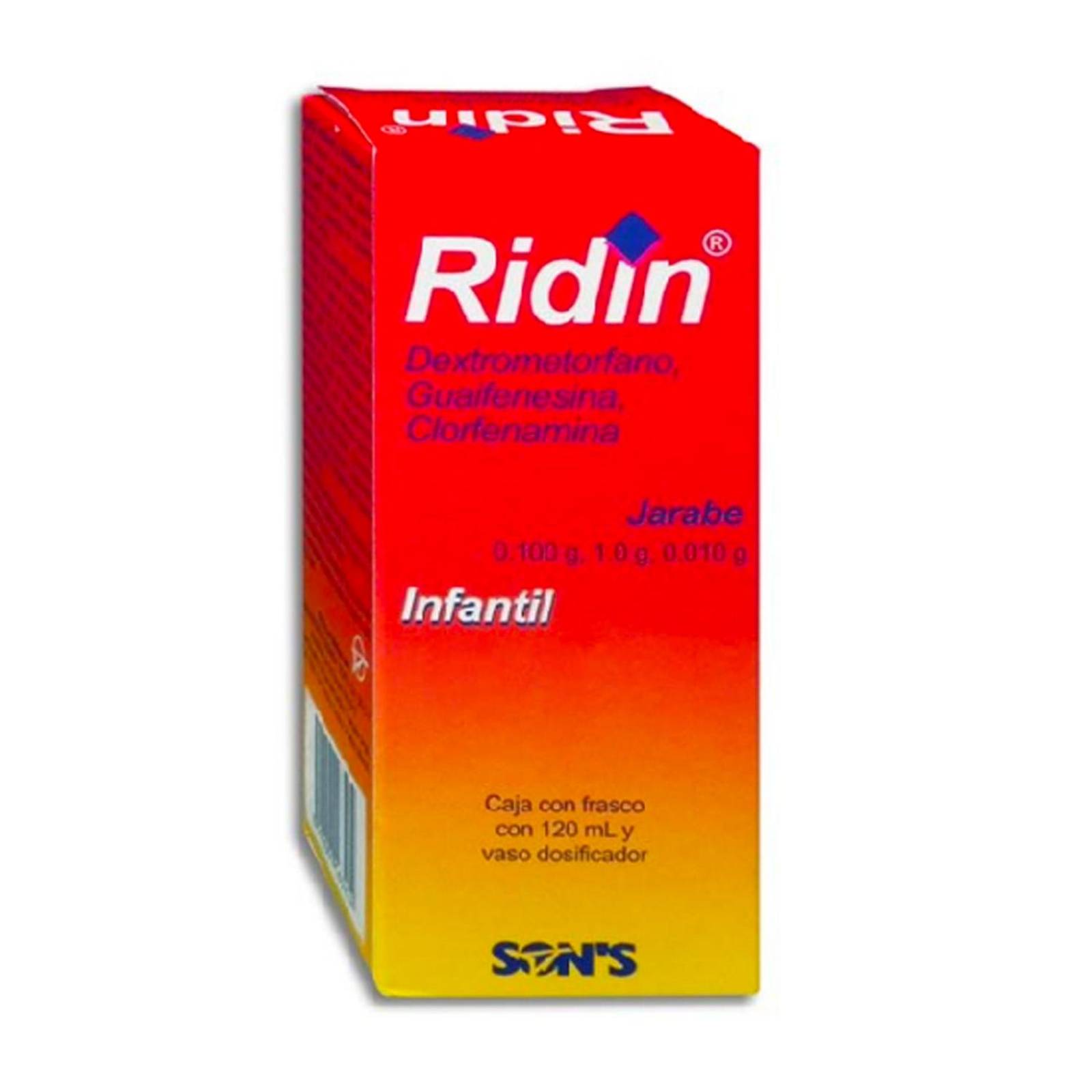 Jarabe Ridin Infantil 120 ml