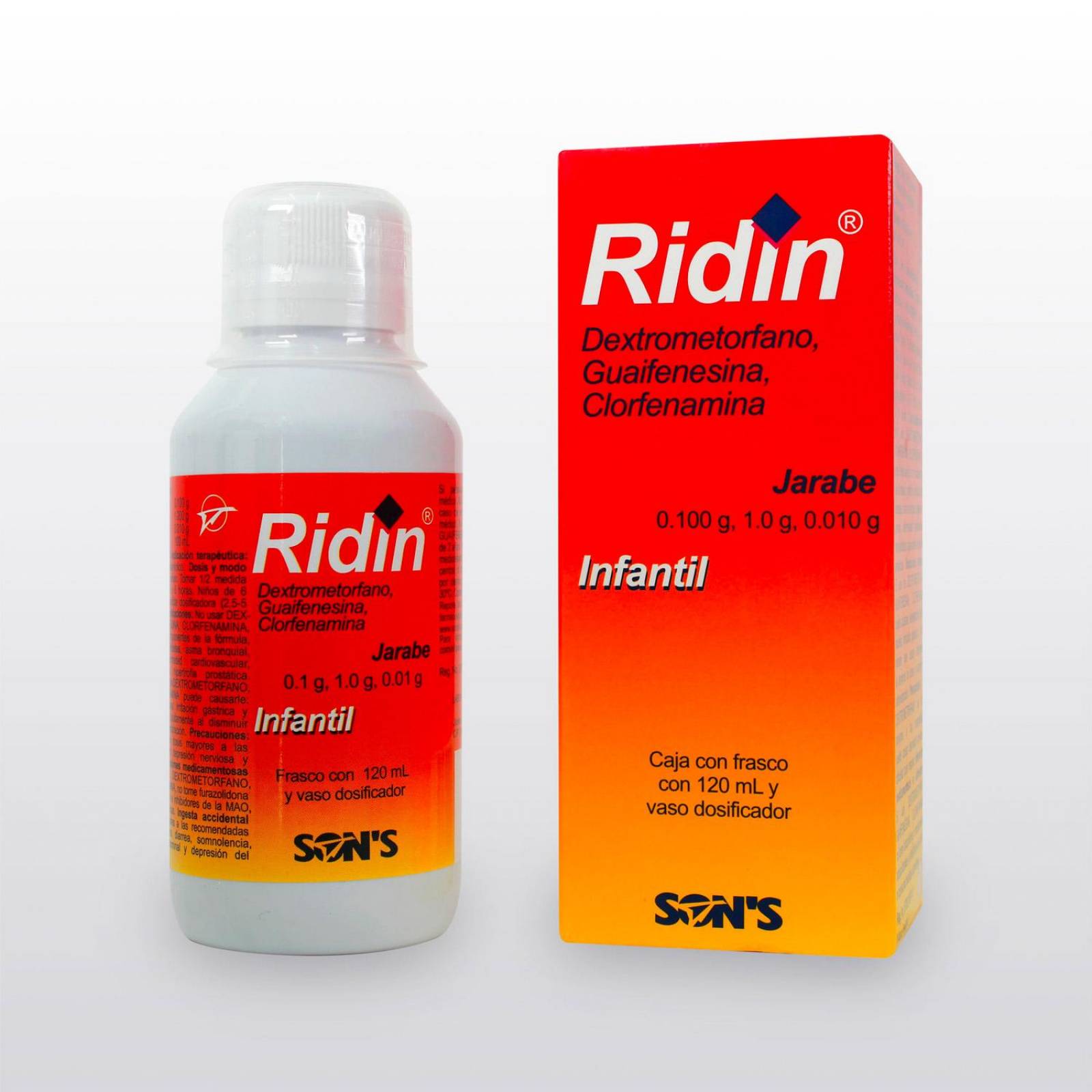 Jarabe Ridin Infantil 120 ml