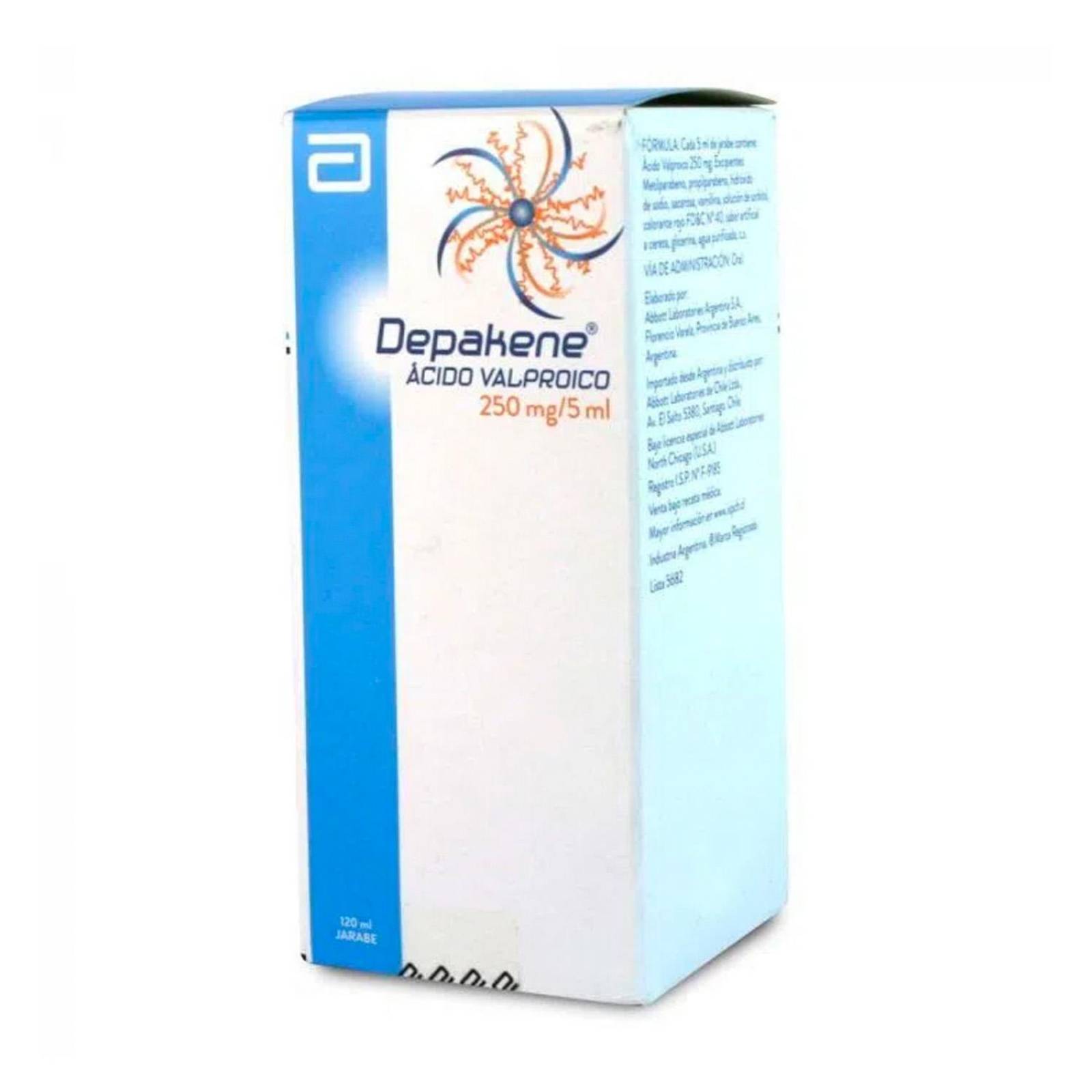 Jarabe Depakene 120 ml 