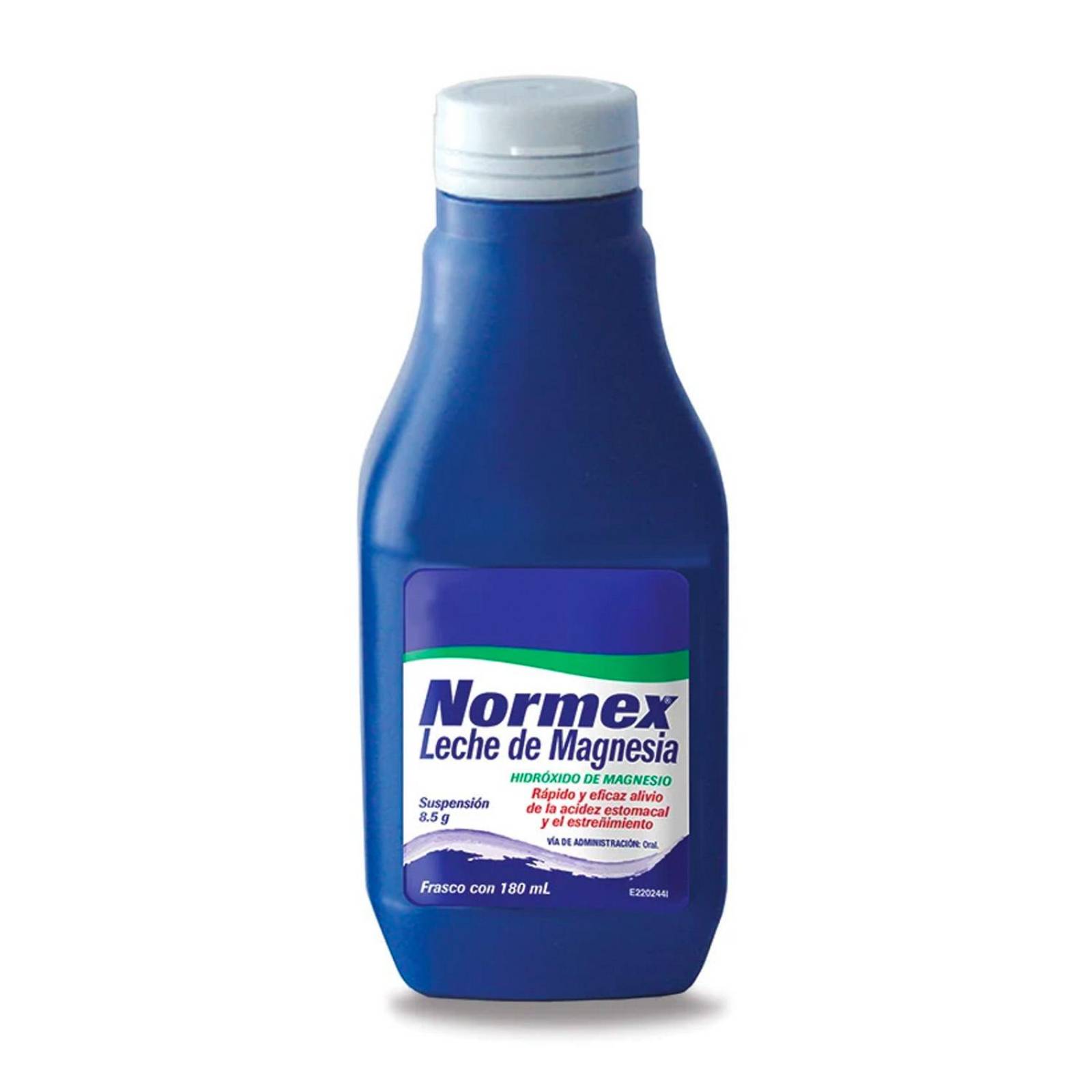 Leche de Magnesia Normex 8.5 gr 180 ml 