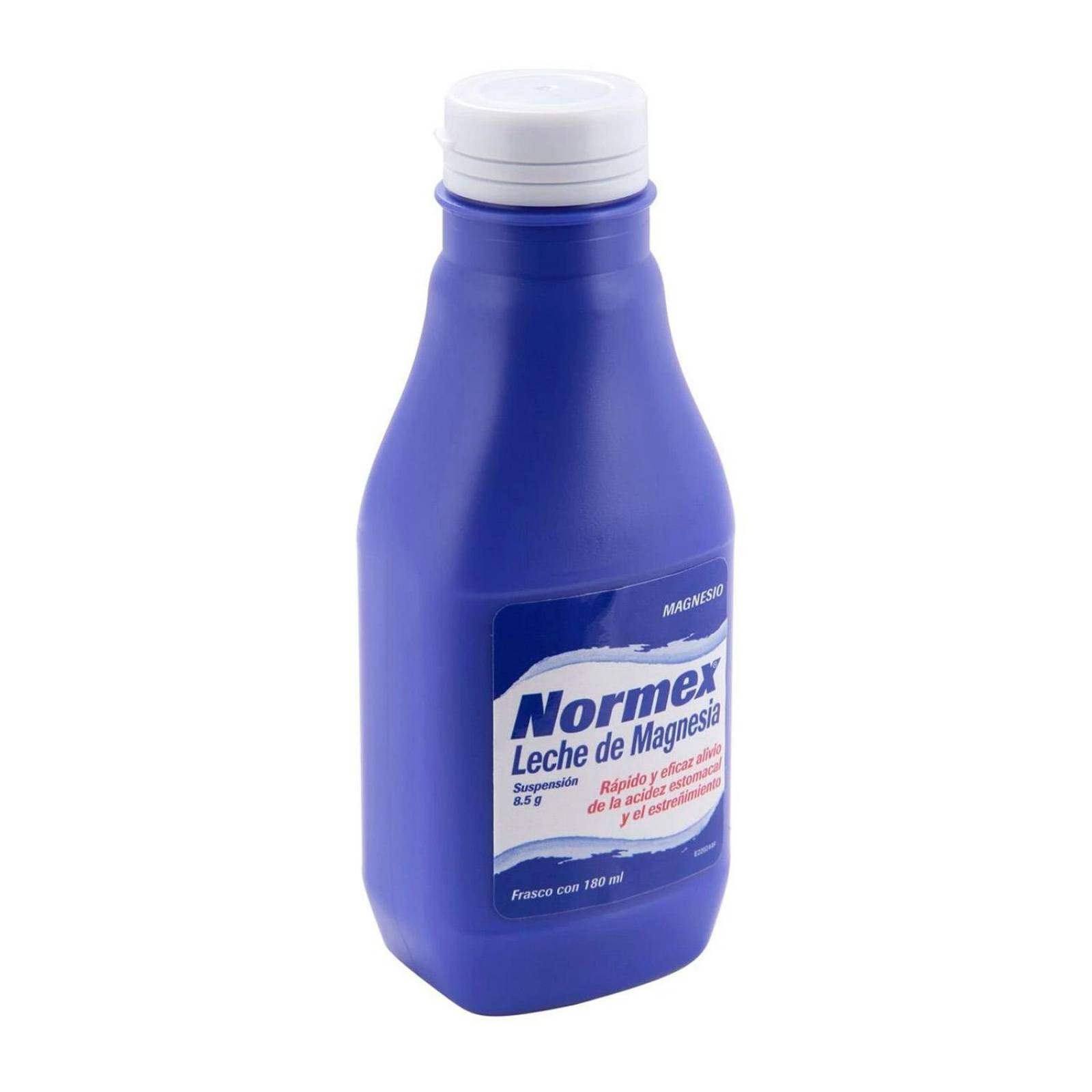 Leche de Magnesia Normex 8.5 gr 180 ml 