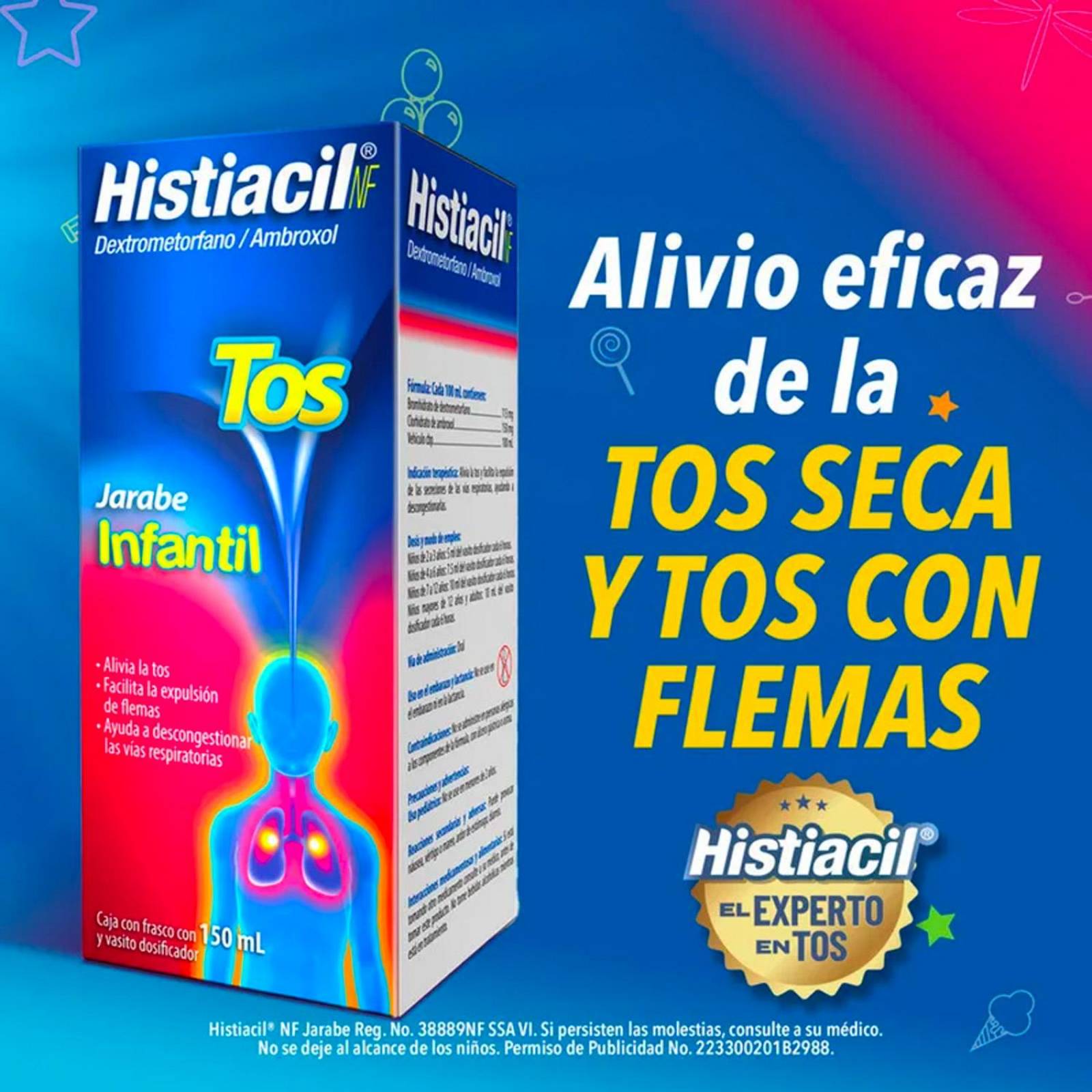 Jarabe Histiacil NF Infantil 150 ml 