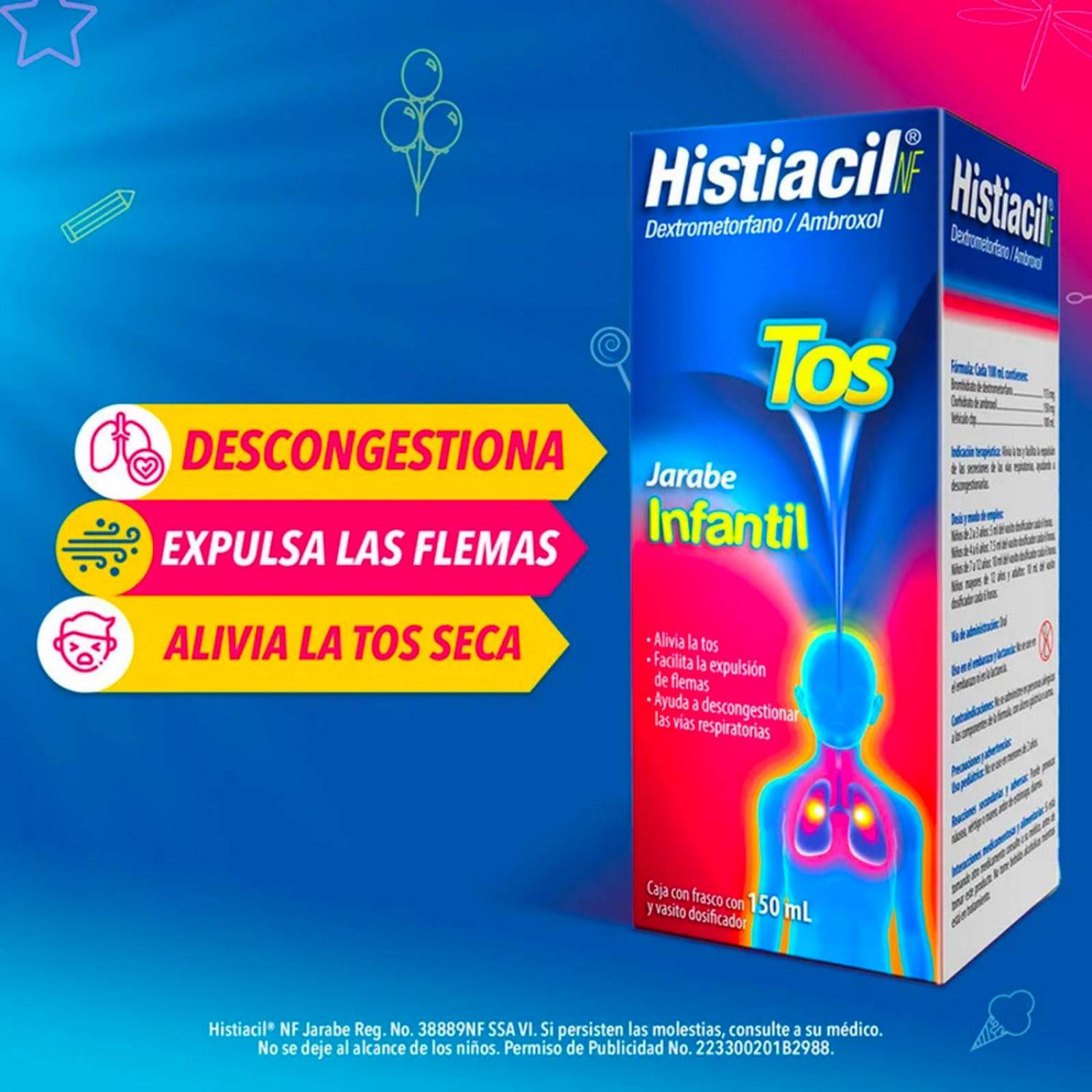 Jarabe Histiacil NF Infantil 150 ml 