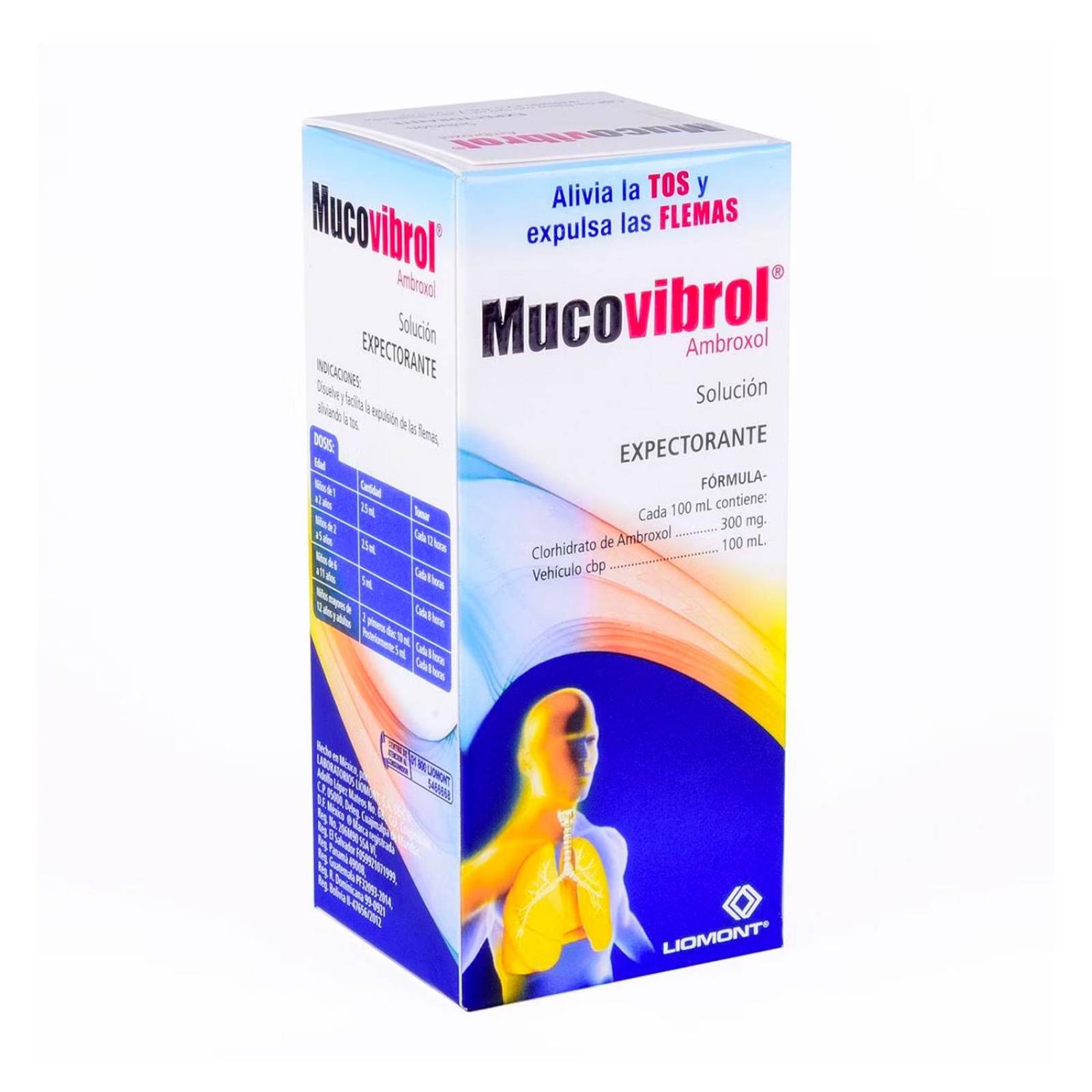 Solución Mucovirol 120 ml 