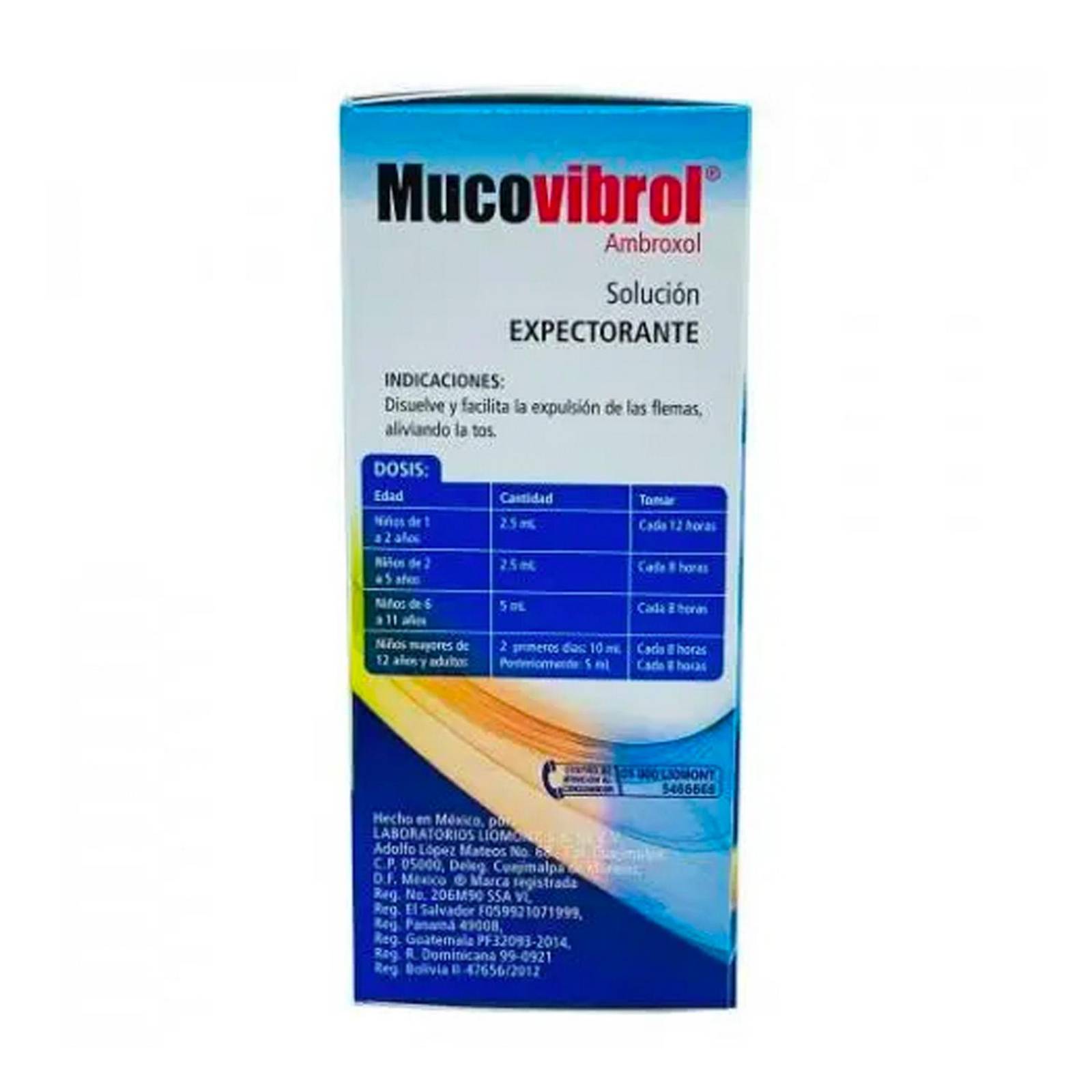 Solución Mucovirol 120 ml 