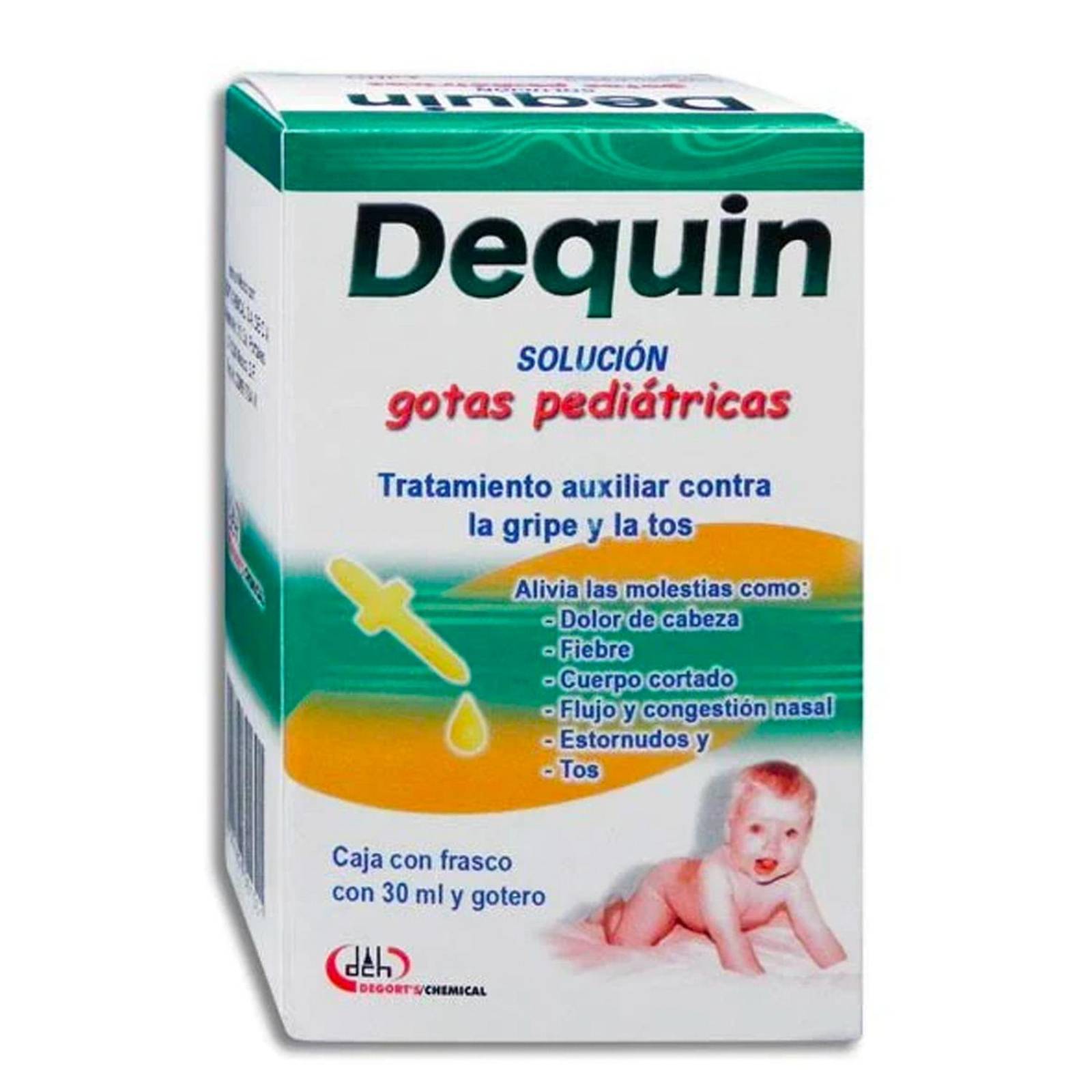 Solución Dequin Pediátrico 30 ml 