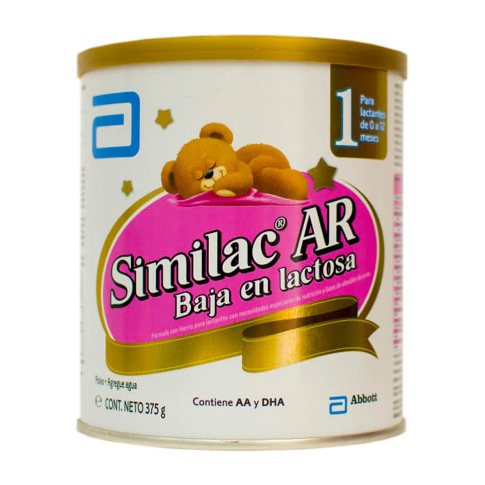 Fórmula Infantil Similac AR Baja en Lactosa 375 gr 