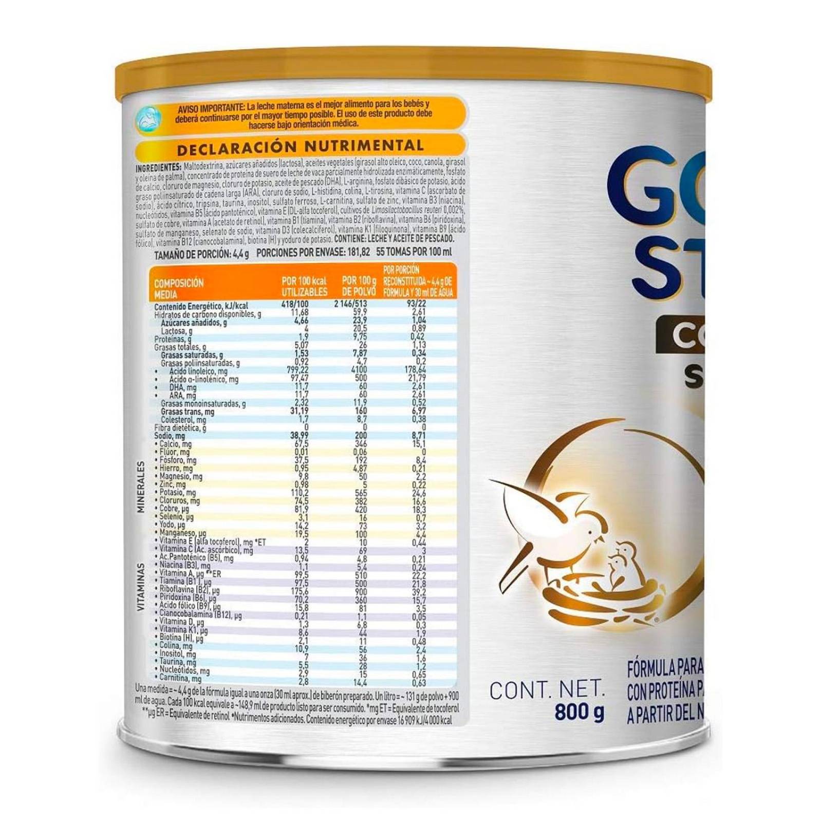 Fórmula Infantil Good Start Confort Supreme 800 gr 