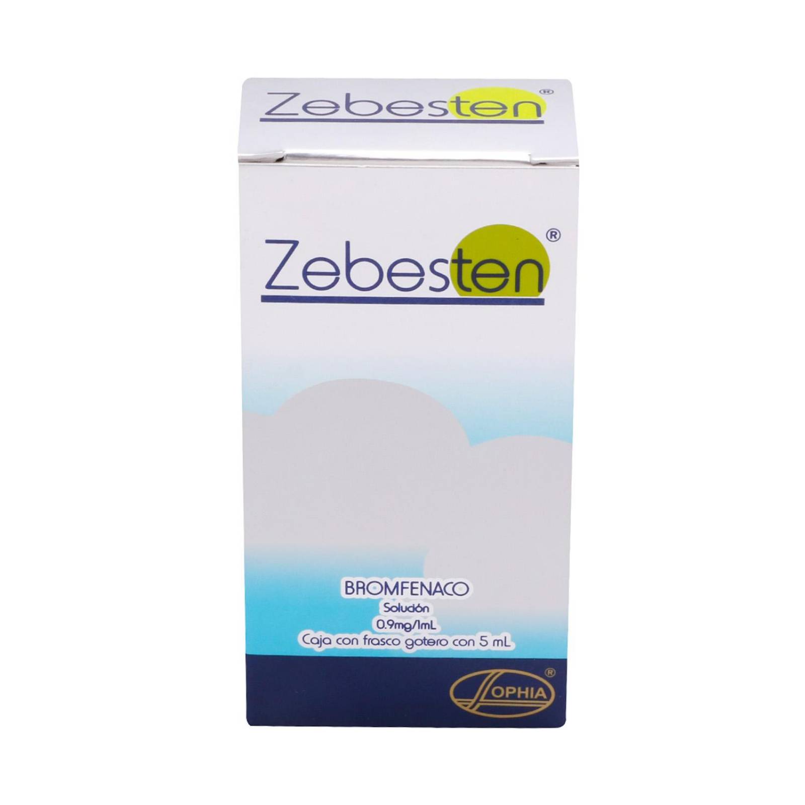Solución Oftálmica Zebesten 5 ml 