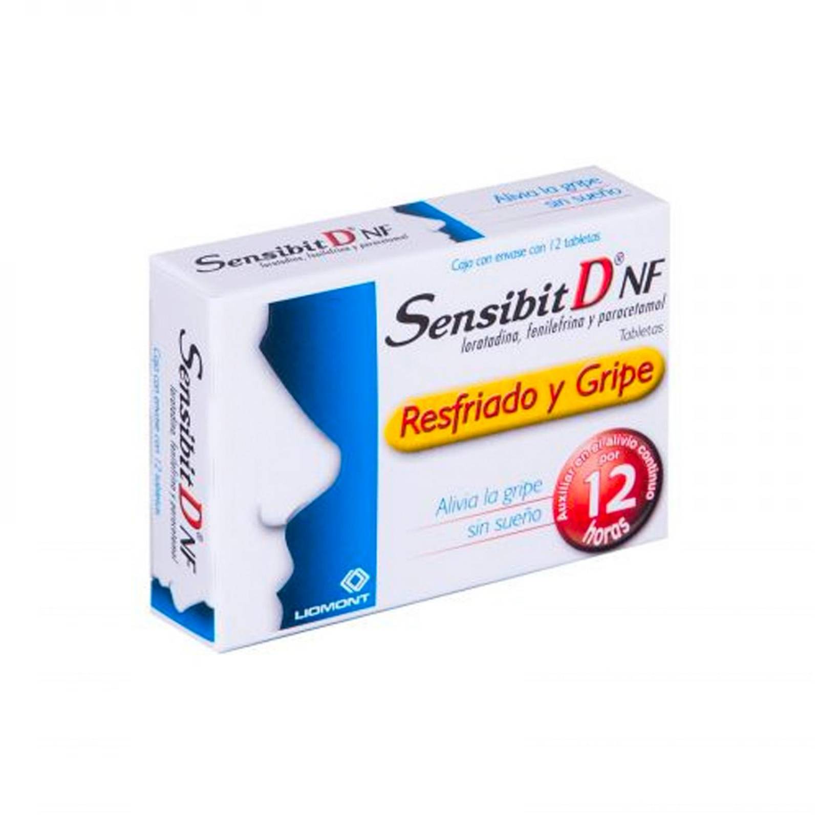 Antigripal Sensibit D NF 12 Tabletas 
