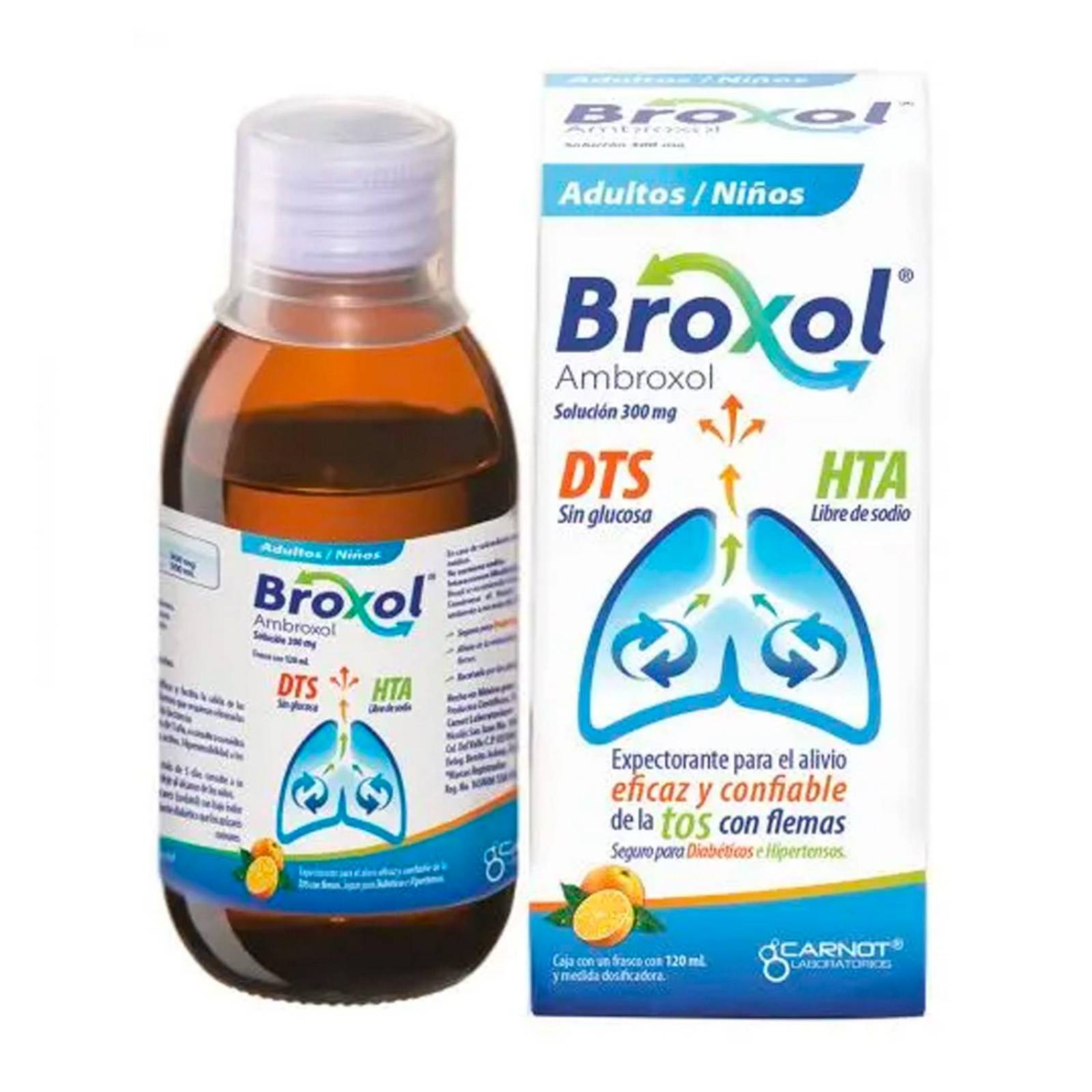 Solución Oral Broxol Ambroxol 120 ml 